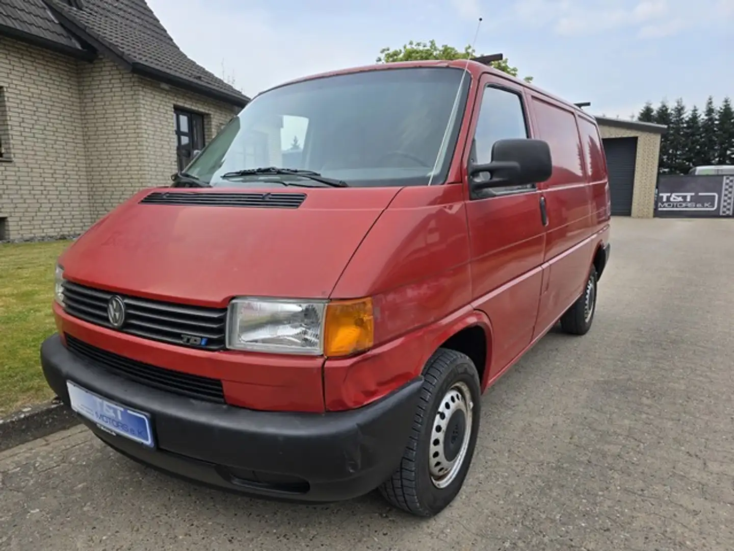 Volkswagen T4 2,5 TDI Kasten AHK TÜV NEU! Rouge - 1