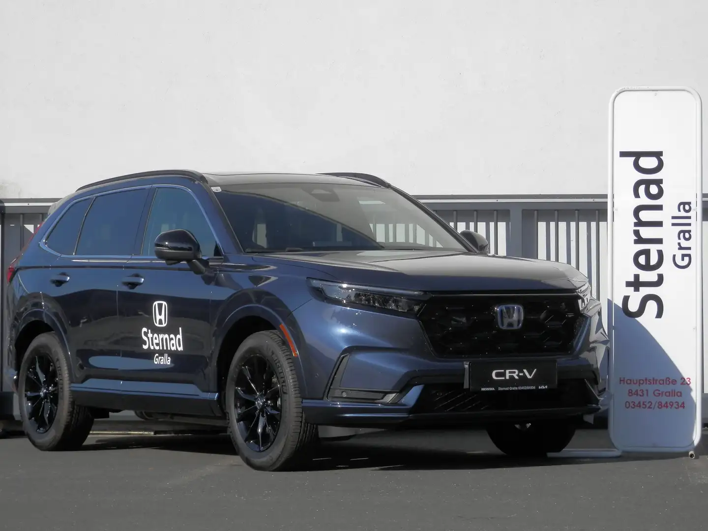 Honda CR-V 2,0 i-MMD e:PHEV Advance Tech Aut. Blau - 2