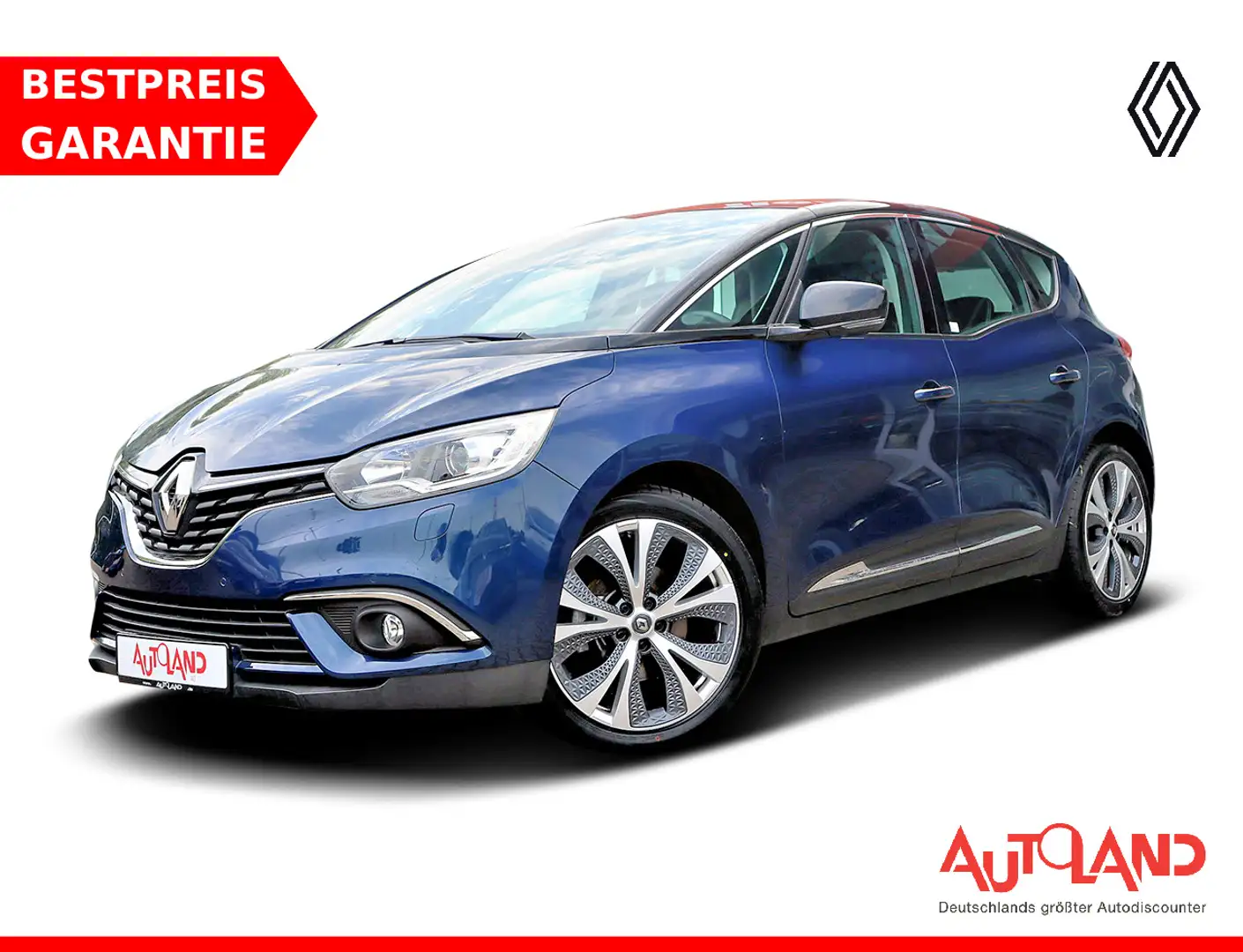 Renault Scenic 1.2 TCe 130 Intens Navi Sitzheizung PDC Blau - 1