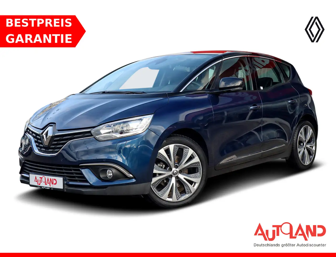 Renault Scenic 1.2 TCe 130 Intens Navi Sitzheizung PDC Blau - 1