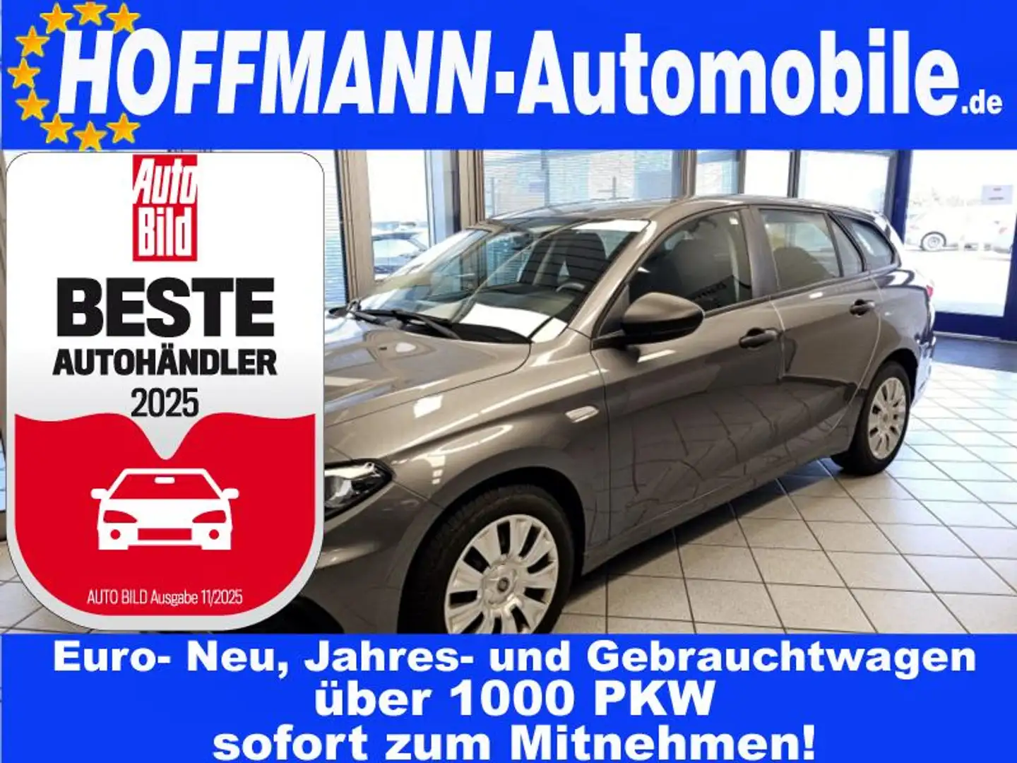 Fiat Tipo Allwetterreifen,Klimaanlage,PDC Grau - 1