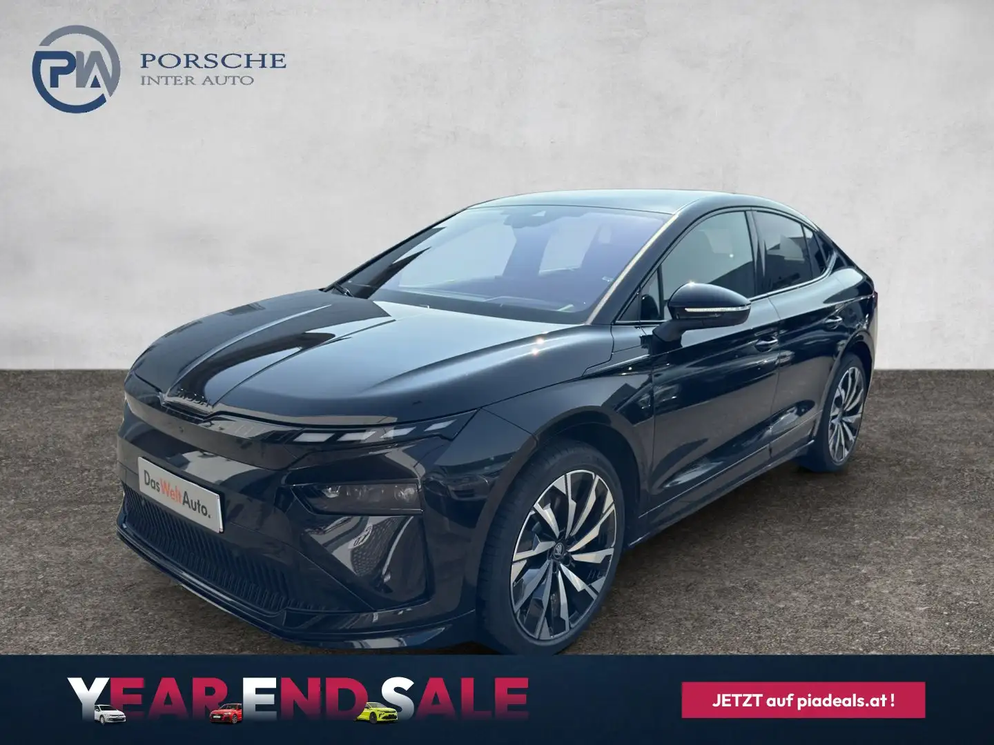 Skoda Enyaq Coupé Sportline 85 Schwarz - 1