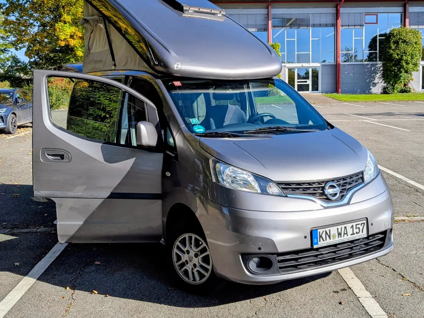 Nissan NV200 LPG | Camper | Solar | HU 12/26 |autark & gepflegt Grau - 1