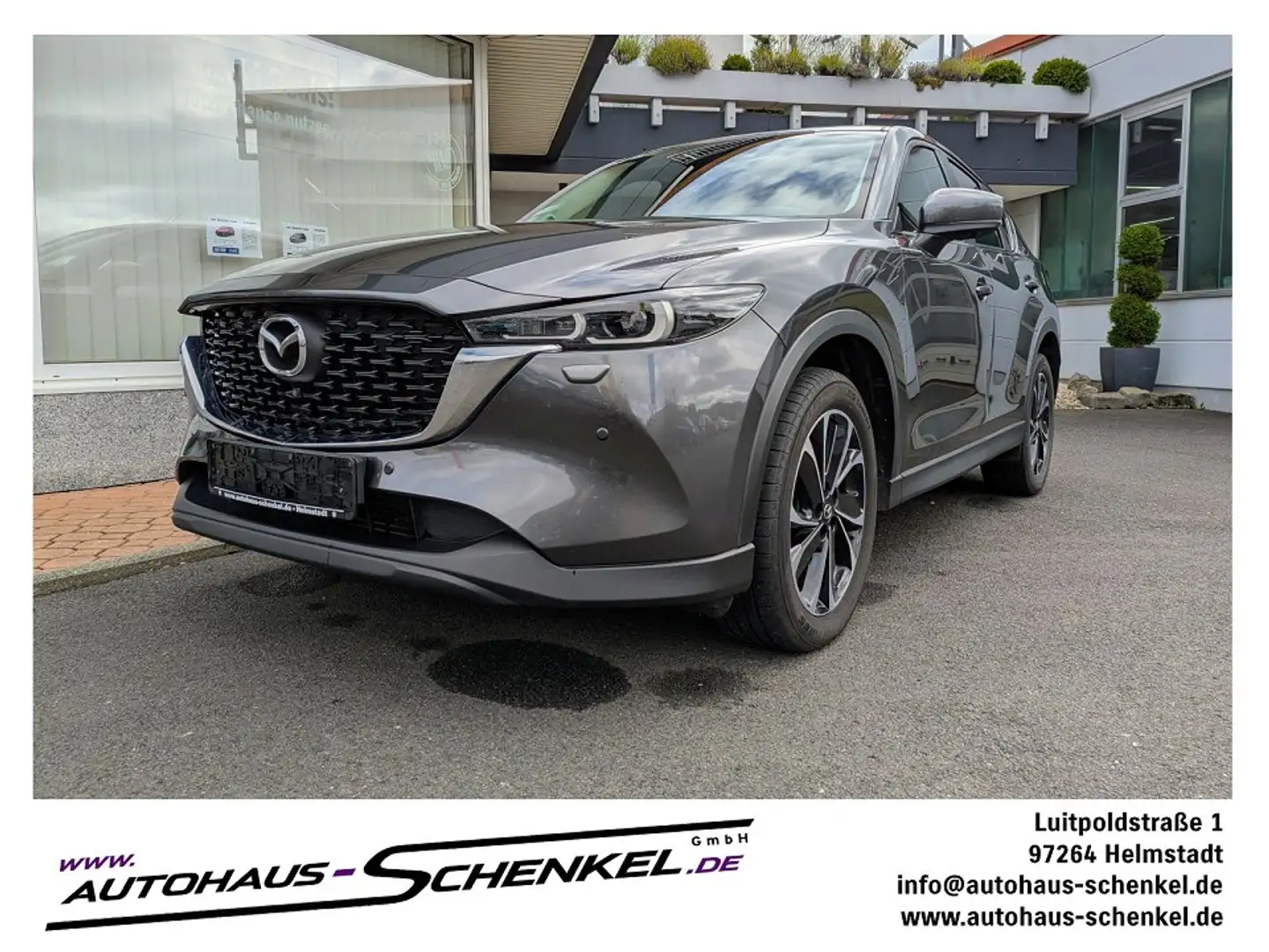 Mazda CX-5 Skyactiv-D 184 AdVantage AHK Grau - 1