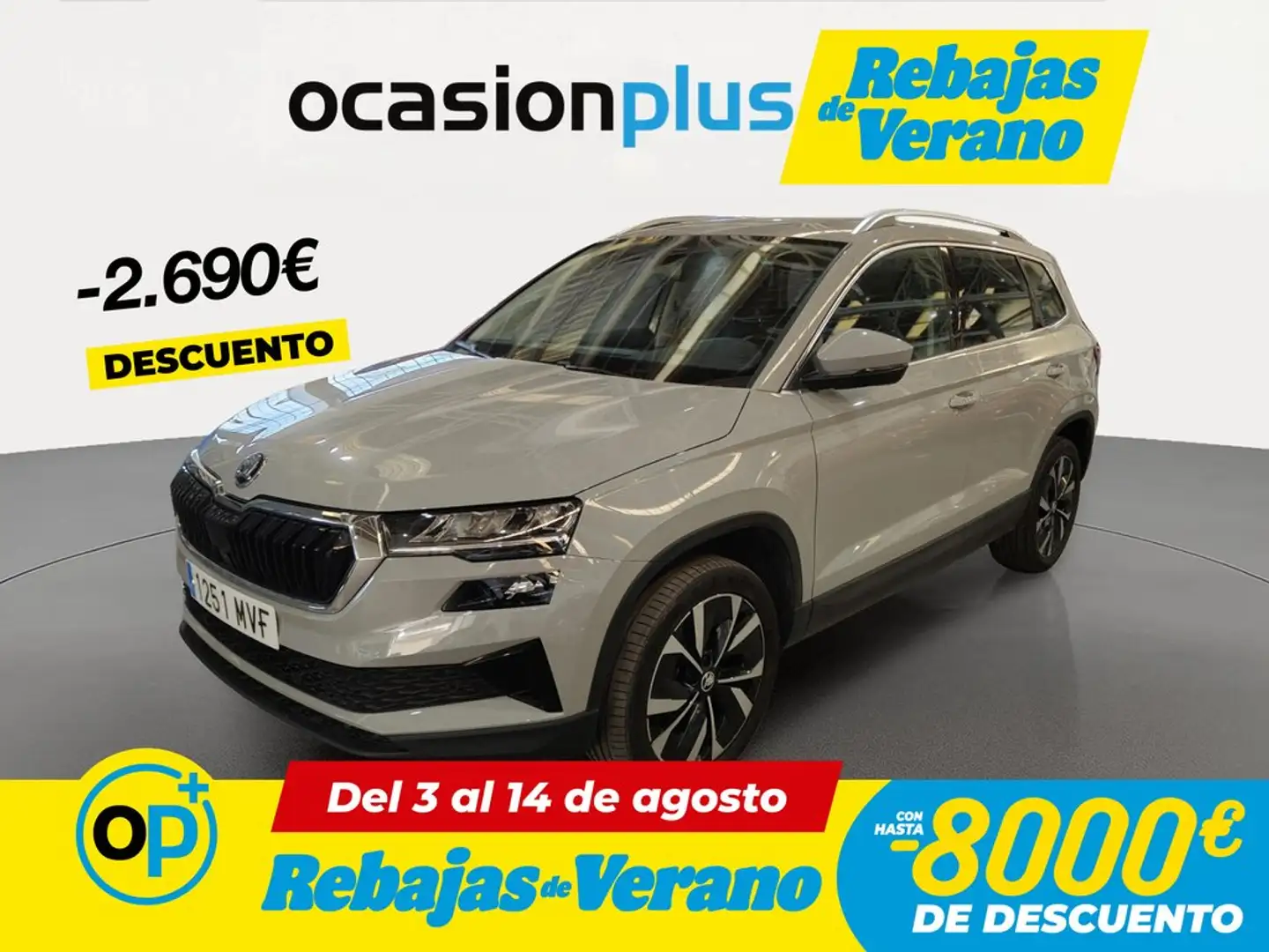 Skoda Karoq 1.5 TSI Design ACT DSG 110KW Gris - 1