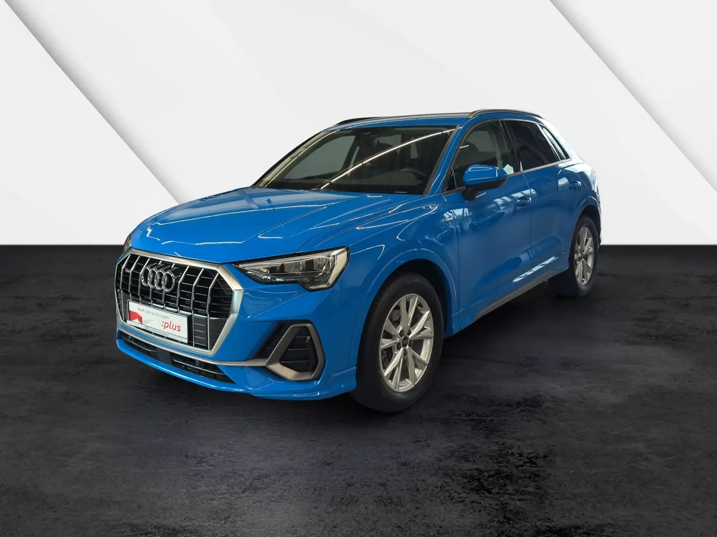 Audi Q3 35 TDI quattro S line SONOS Navi AHK 360°Kamera Bleu - 2