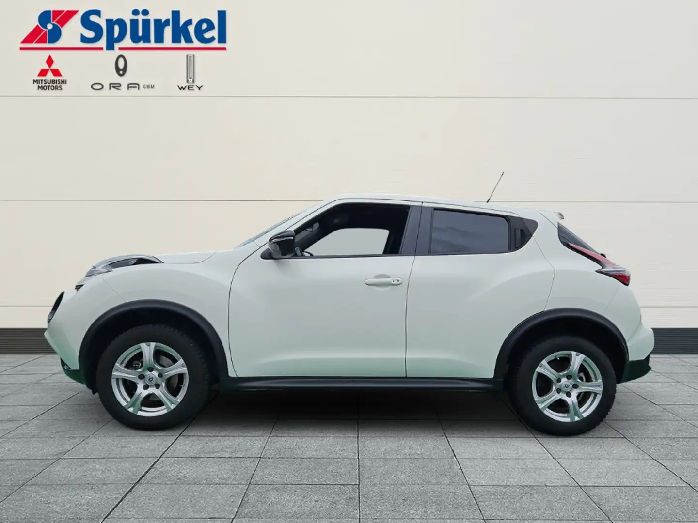 Nissan Juke N-Connecta 1.6, Automatik, Navigation, Rückfahrkam Weiß - 2