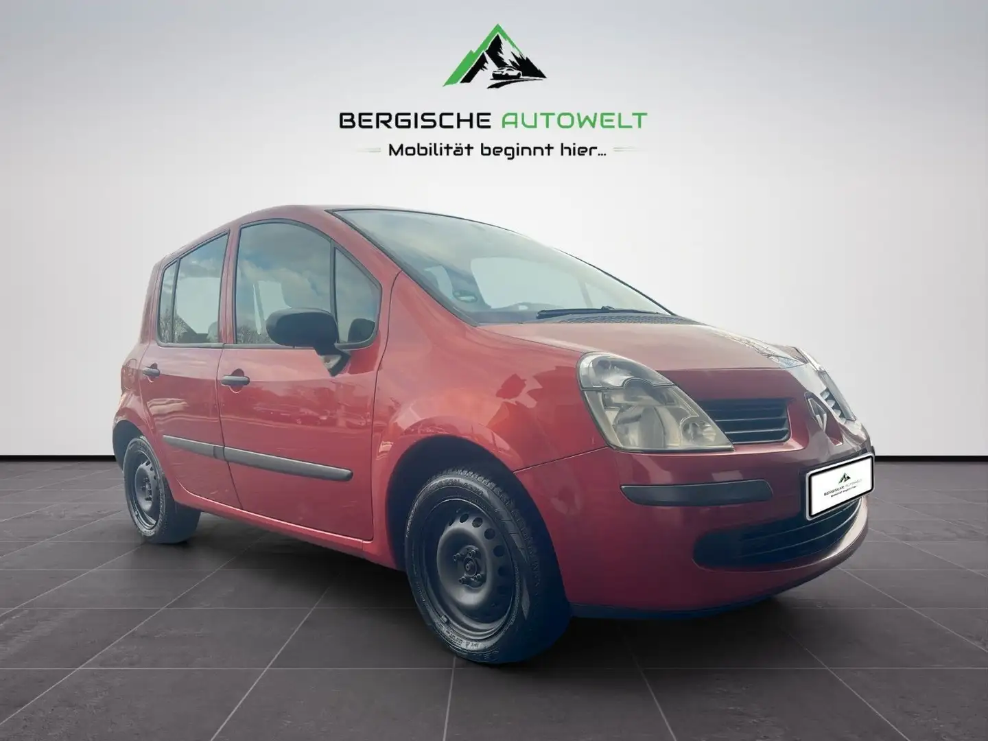 Renault Modus MODUS 1.5 DCI 5-TRG/TÜV/KLIMA/SHZ/MFL/4xEL.FENST Rot - 1