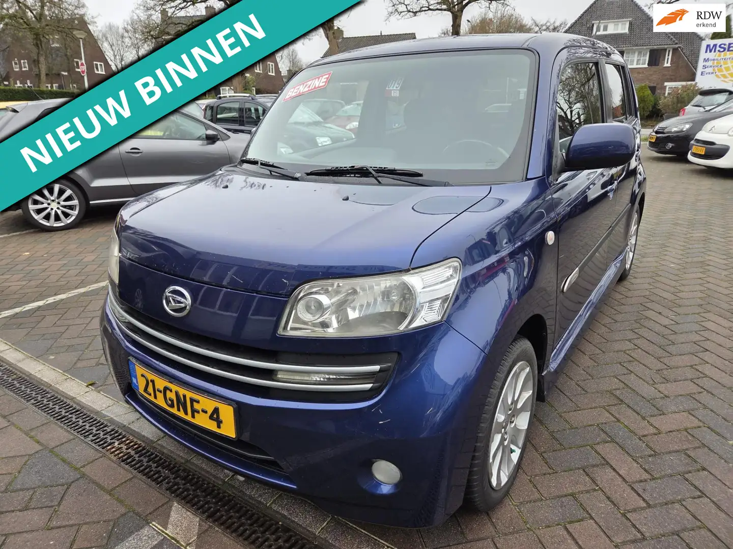 Daihatsu Materia 1.3 Funk LEUKE AUTO RIJDT EN SCHAKELT GOED Blauw - 1