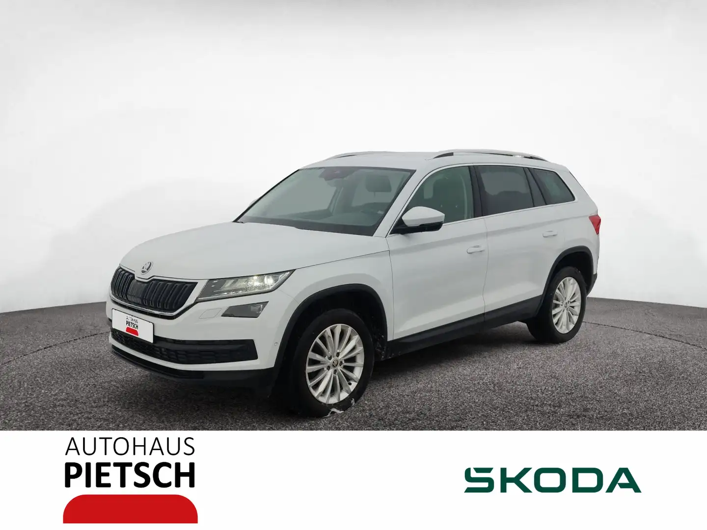 Skoda Kodiaq 2.0 TDI Style DSG LED AHK ACC Columbus Weiß - 1