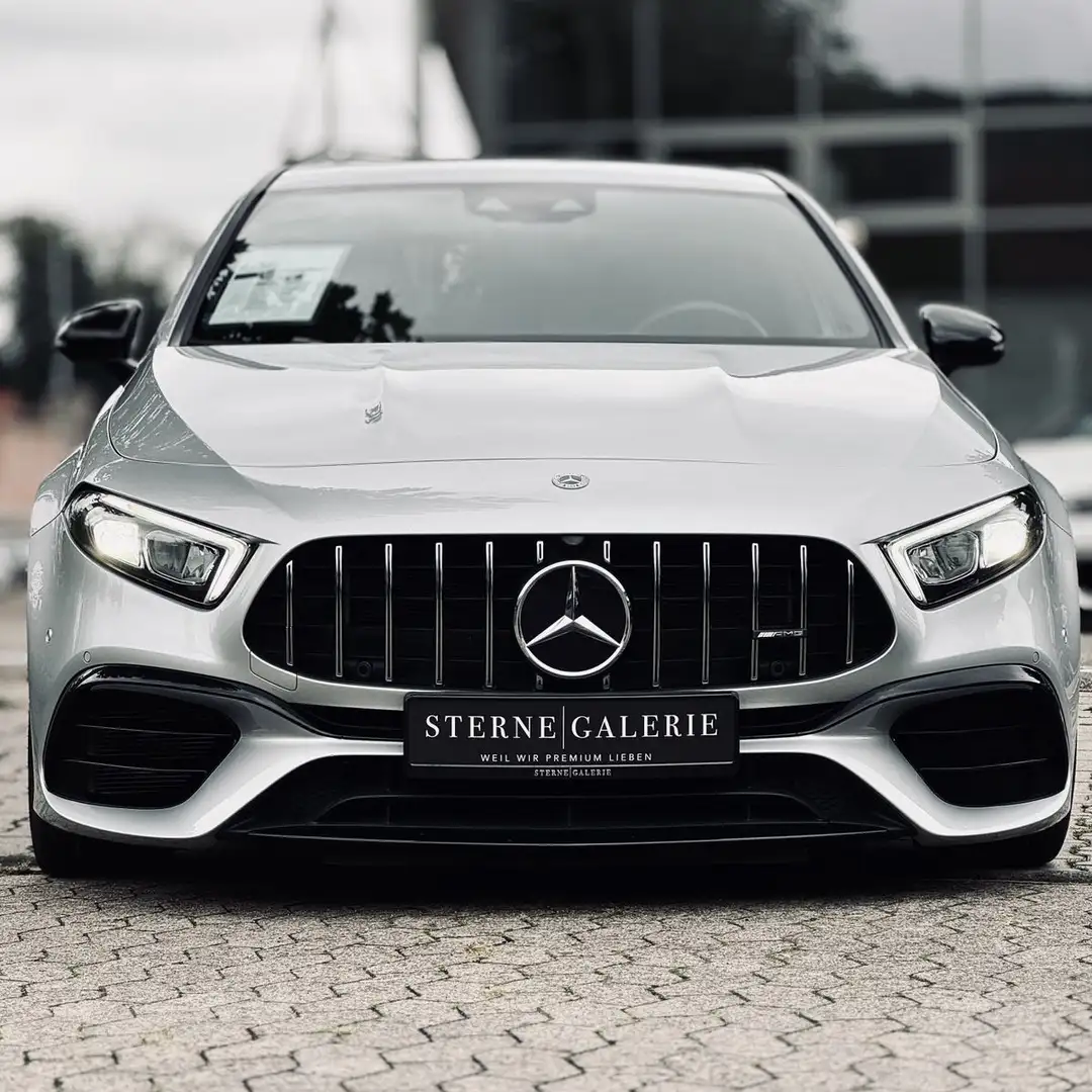 Mercedes-Benz A 45 AMG 4M/RÜCKF/TEMP/SITZH/MBUX/ADVANCED LED Silber - 2