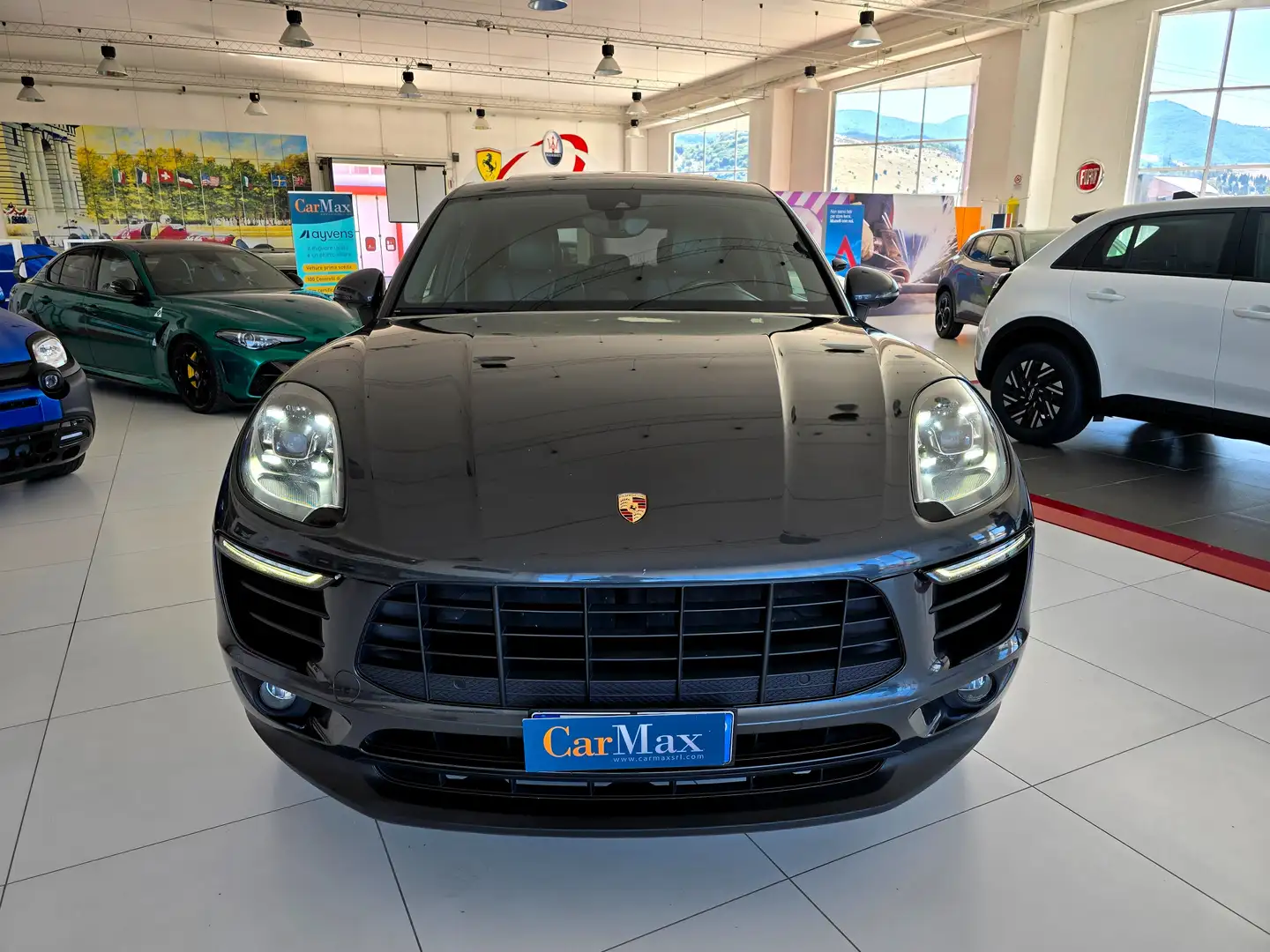 Porsche Macan S 3.0d 250CV PDK **FULL OPT+TETTO APRIBILE** Grigio - 2