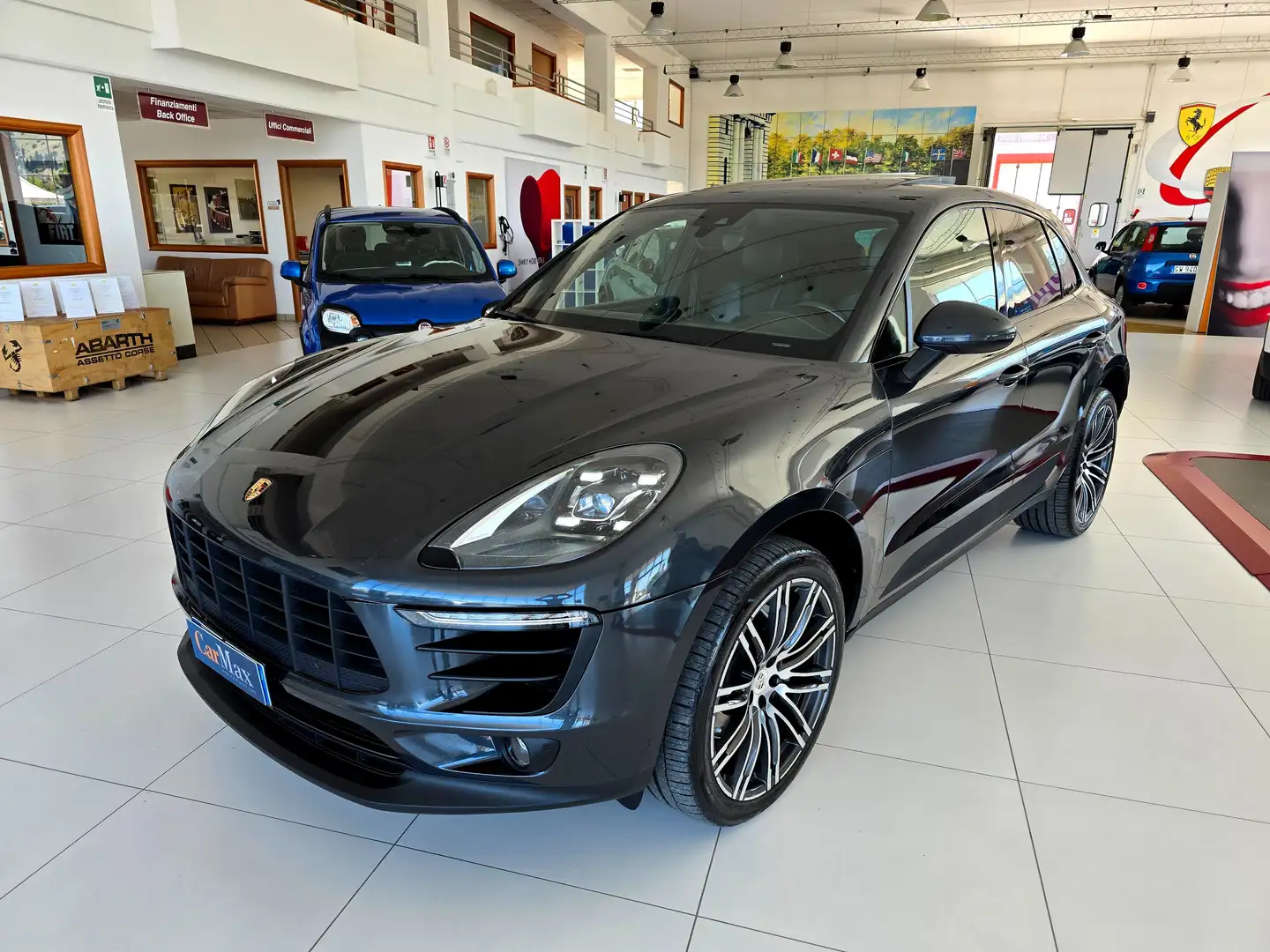 Porsche Macan S 3.0d 250CV PDK **FULL OPT+TETTO APRIBILE** Grigio - 1
