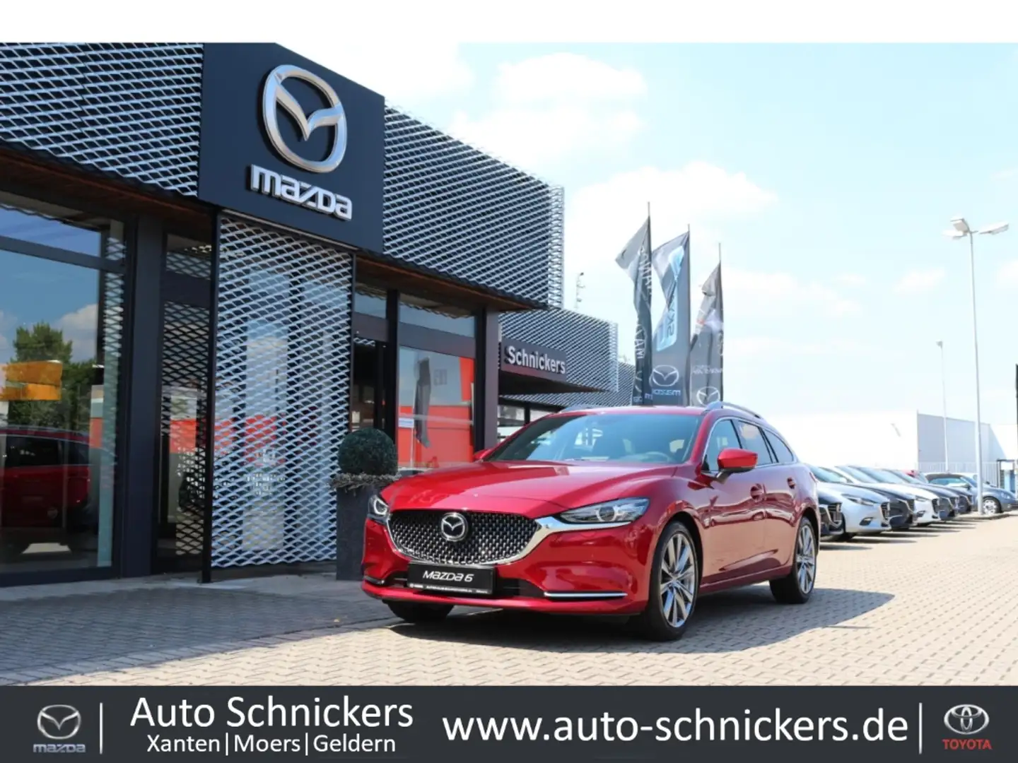 Mazda 6 SKY-G EXCLUSIVE-LINE+360CAM+BOSE+MATRIX-LED Rot - 1