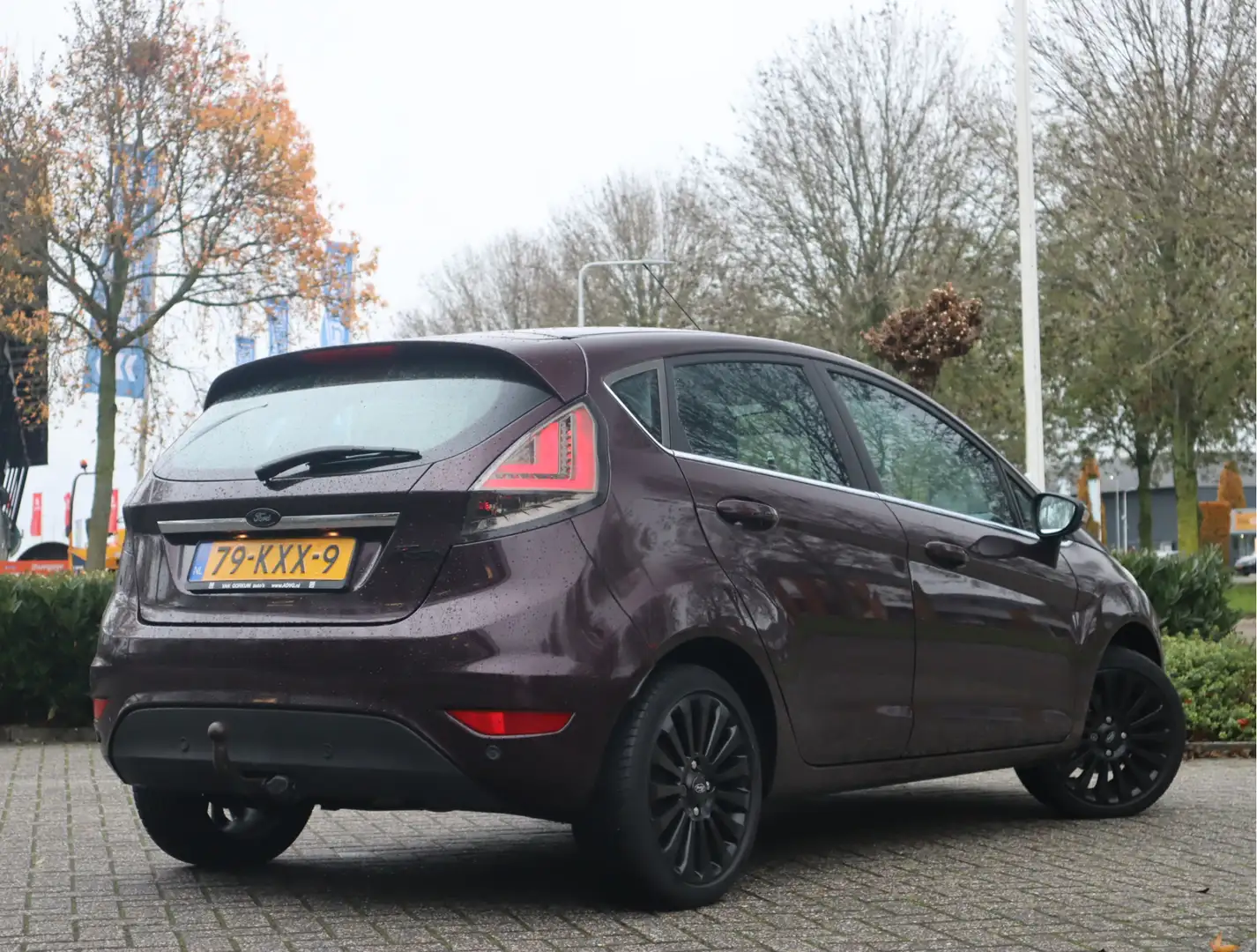 Ford Fiesta 1.25 Titanium Paars - 2