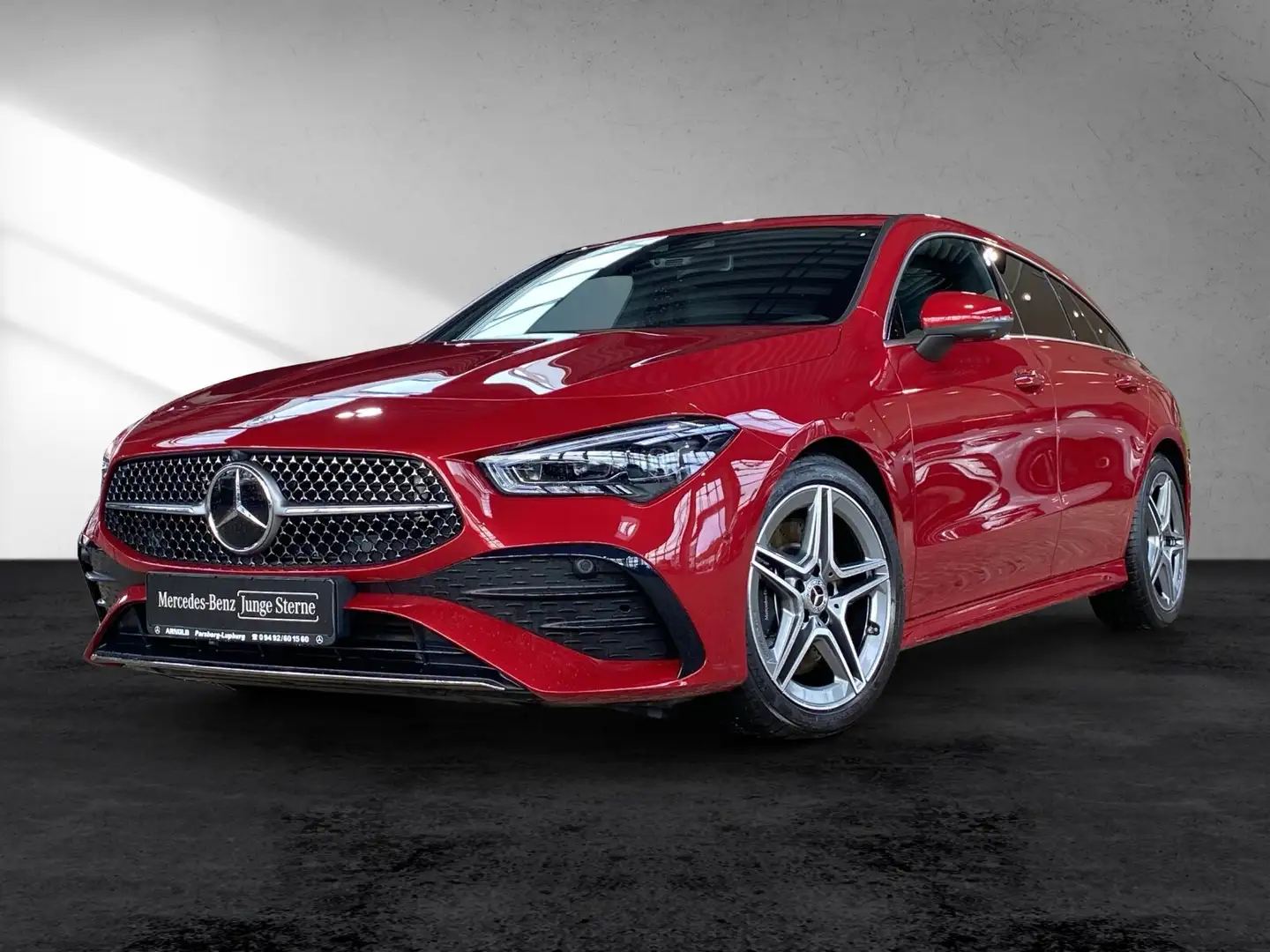 Mercedes-Benz CLA 250 CLA 250 4M SB AMG Line Fahrass-P. Burmester 360° Rot - 2