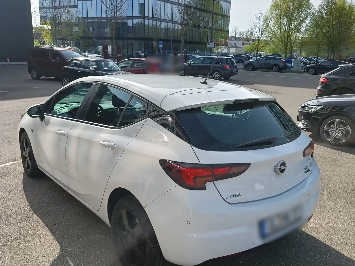 Opel Astra Edition Turbo Blanc - 2