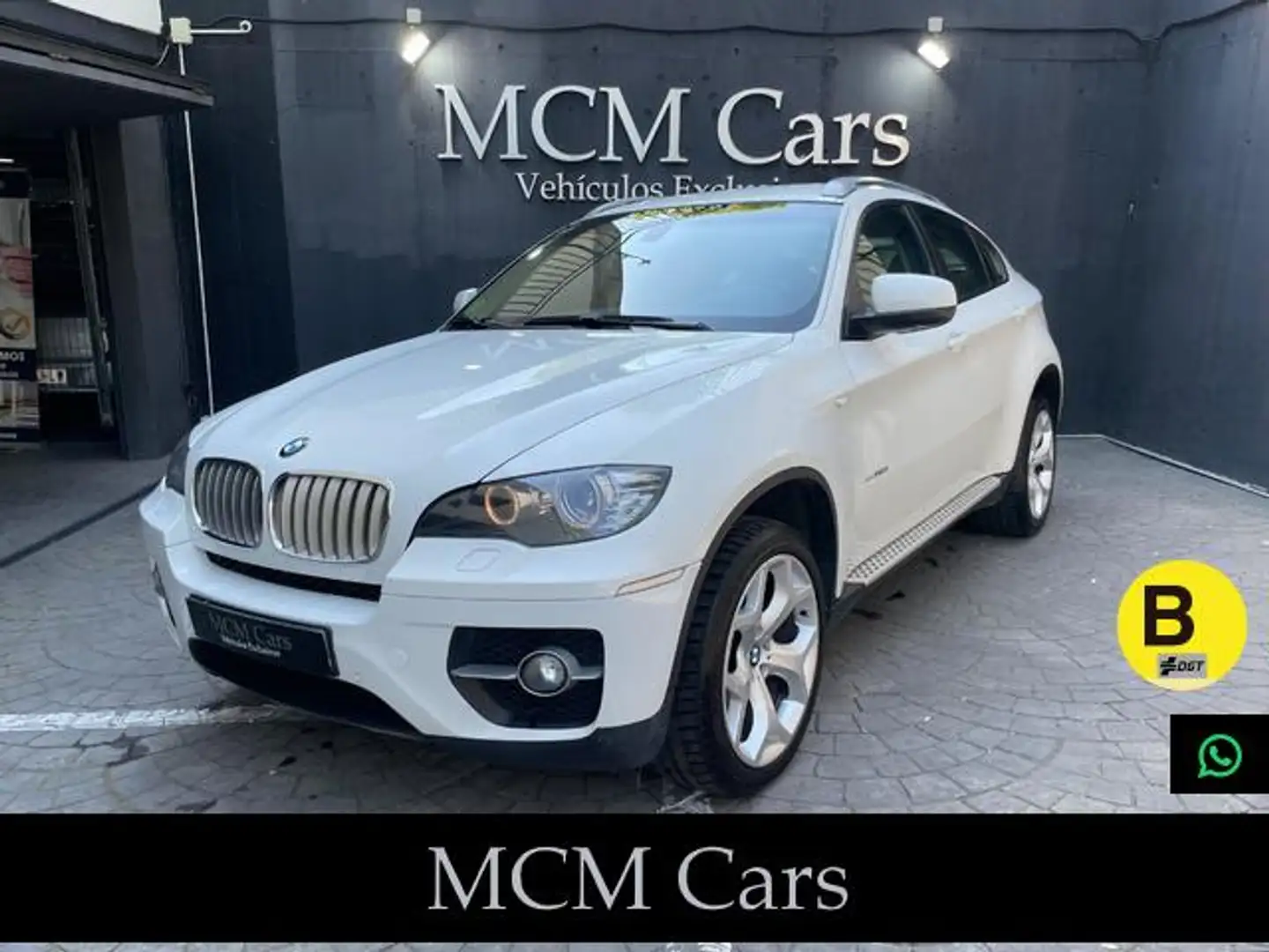 BMW X6 xDrive 40dA Blanc - 1