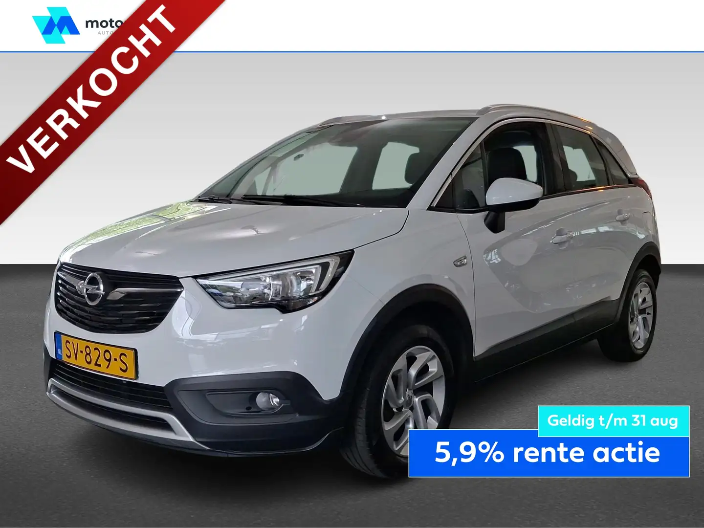 Opel Crossland X 1.2 Turbo 110pk Innovation / Navigatie Wit - 1
