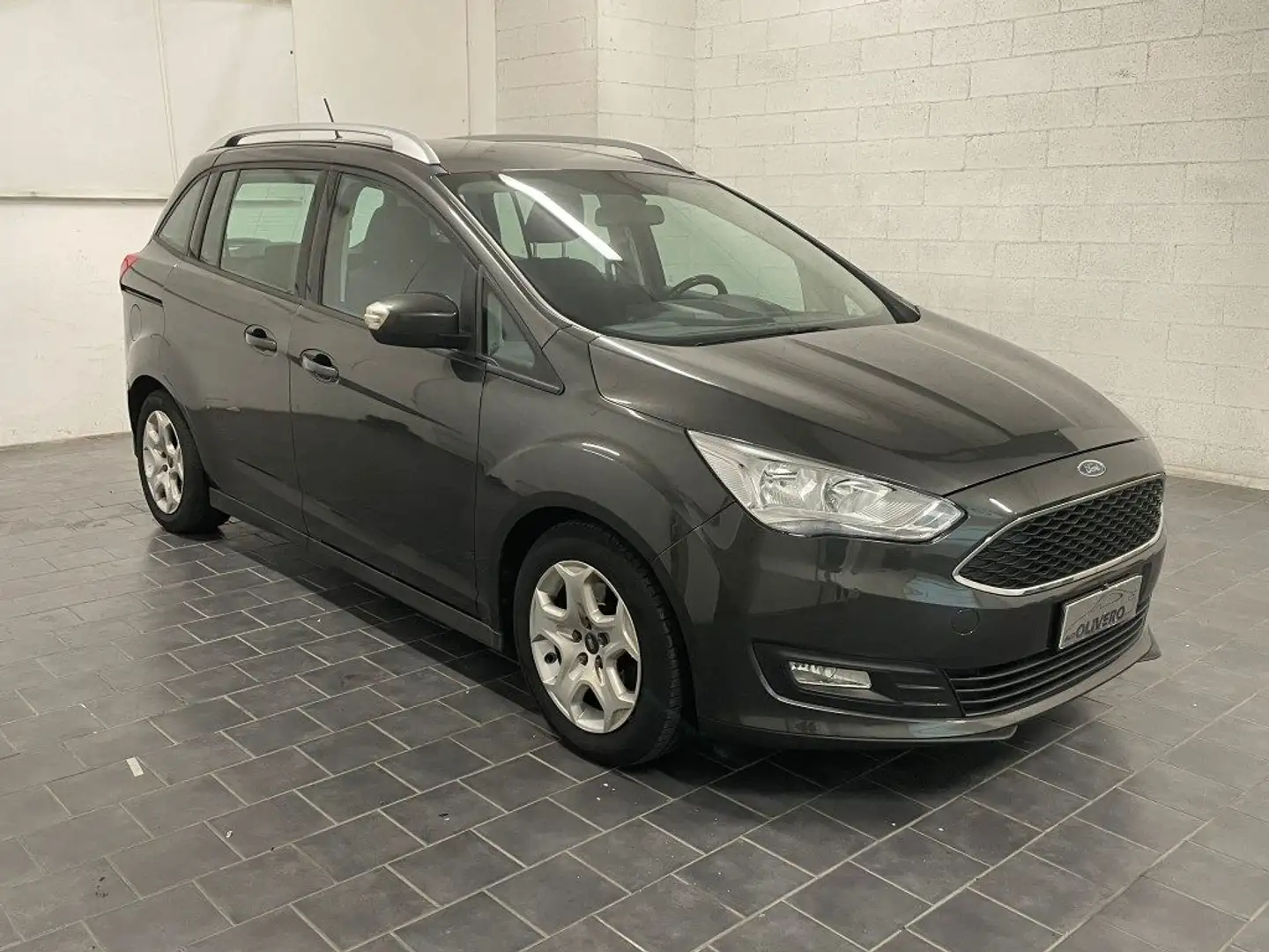 Ford C-Max 7 1.5 TDCi 120CV-7POSTI-NAVI-UNIPRO Gris - 1