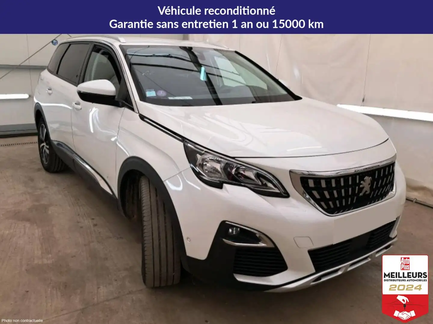 Peugeot 5008 PureTech 130 EAT8 Allure Blanc - 2