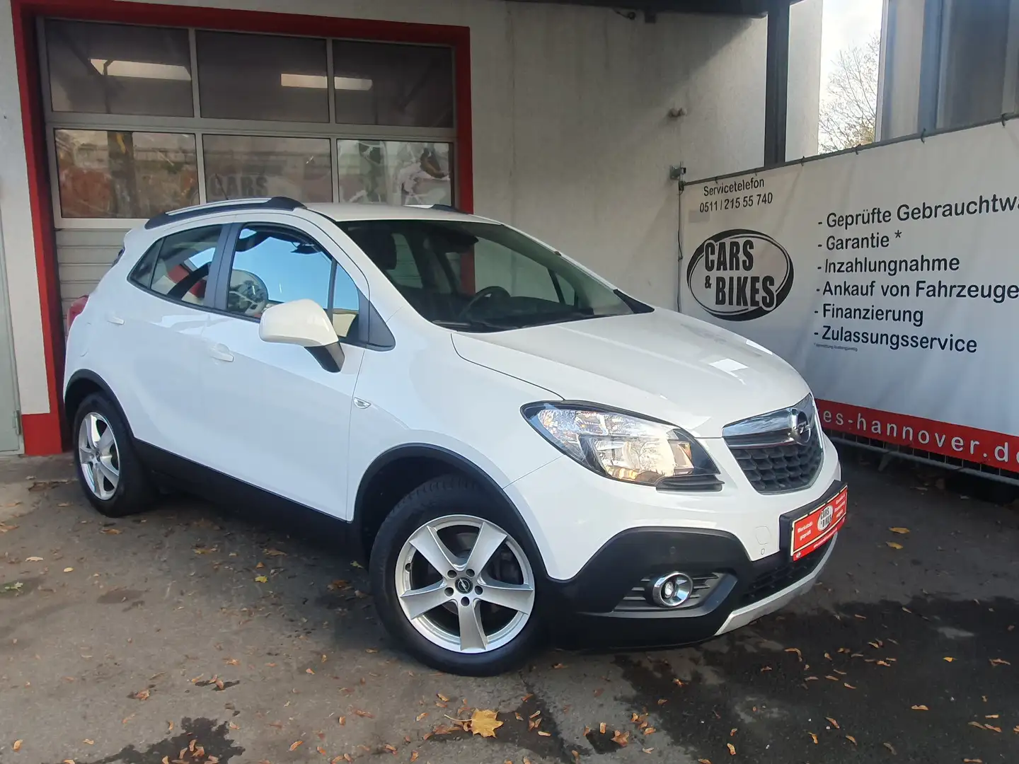 Opel Mokka Edition, Reifen neu, HU neu, Wartung neu, Garantie Weiß - 1