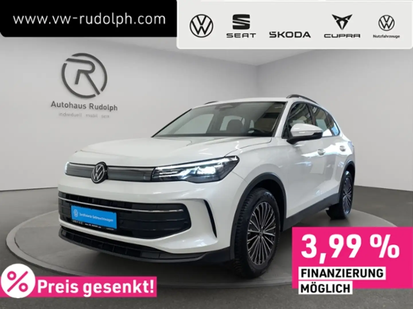 Volkswagen Tiguan III 2.0 TDI DSG Life / Navi LED ACC AHK White - 1