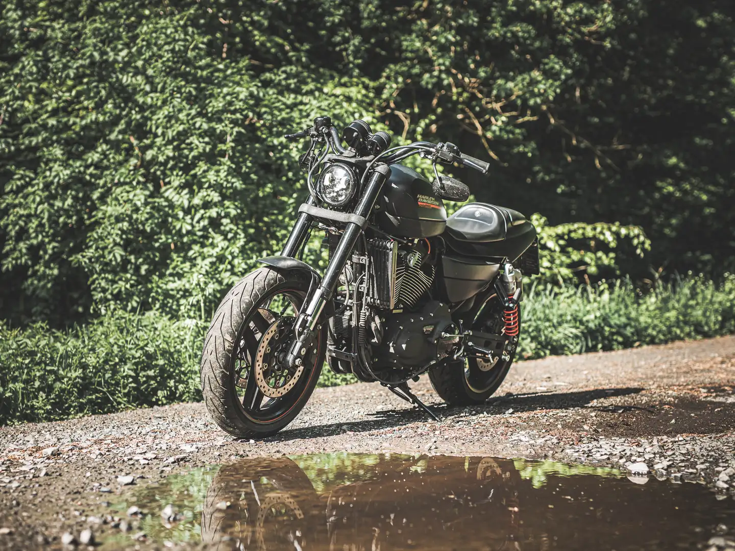 Harley-Davidson XR 1200 XR 1200 X Klappenauspuff, LED Schwarz - 2
