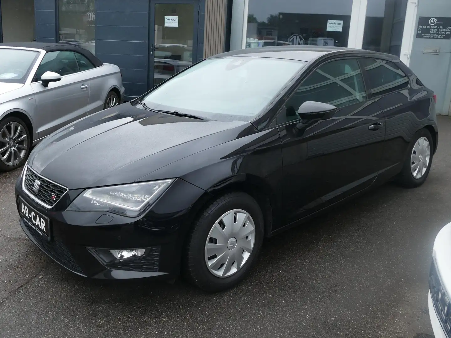 SEAT Leon SC 1.4 TSi - Navi - Klimaautomatik Teilleder Einpa Schwarz - 1