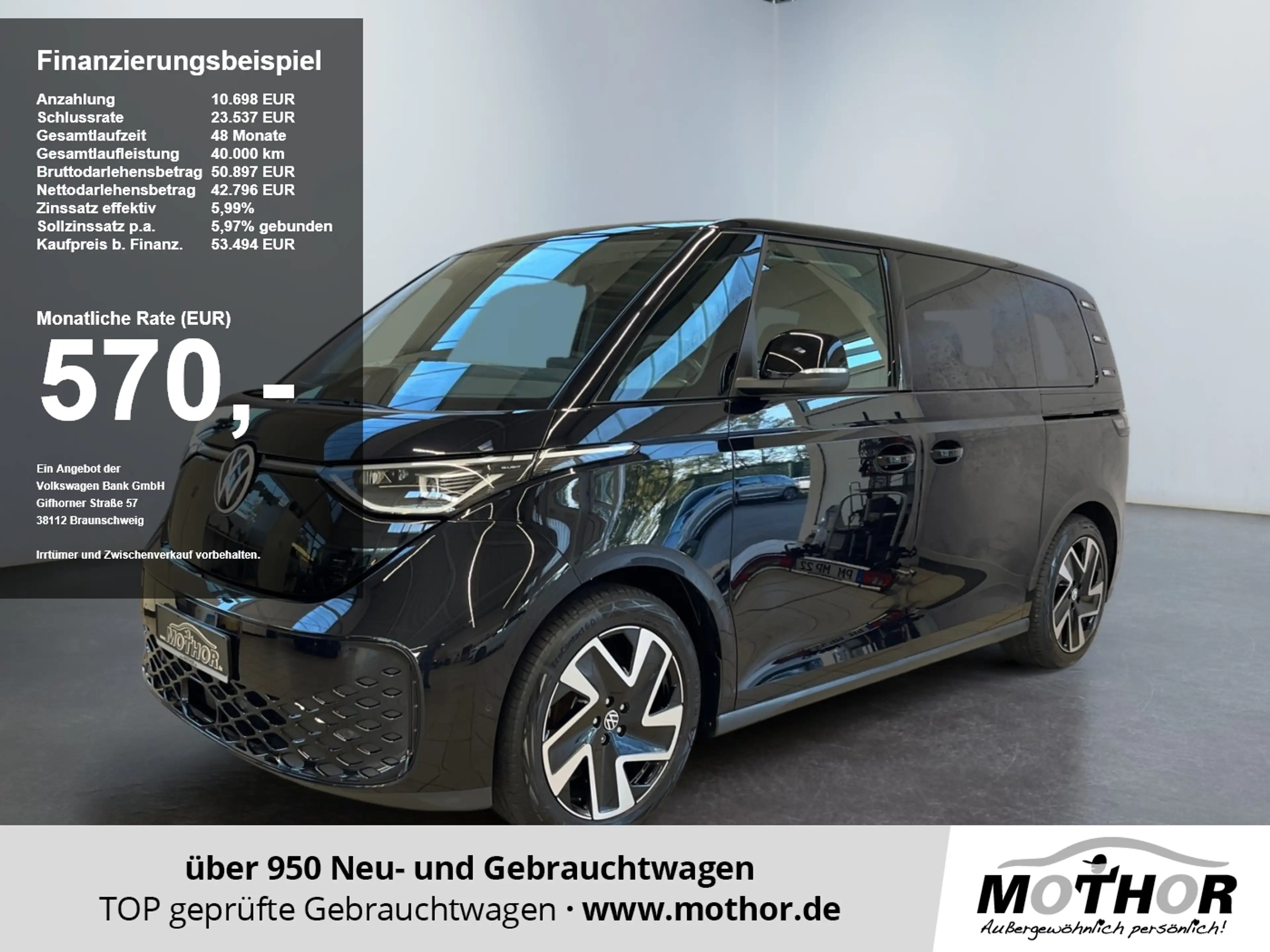 Volkswagen ID. Buzz ID.Buzz Pro KR 79kWh ACC Kamera Parklenkassistent