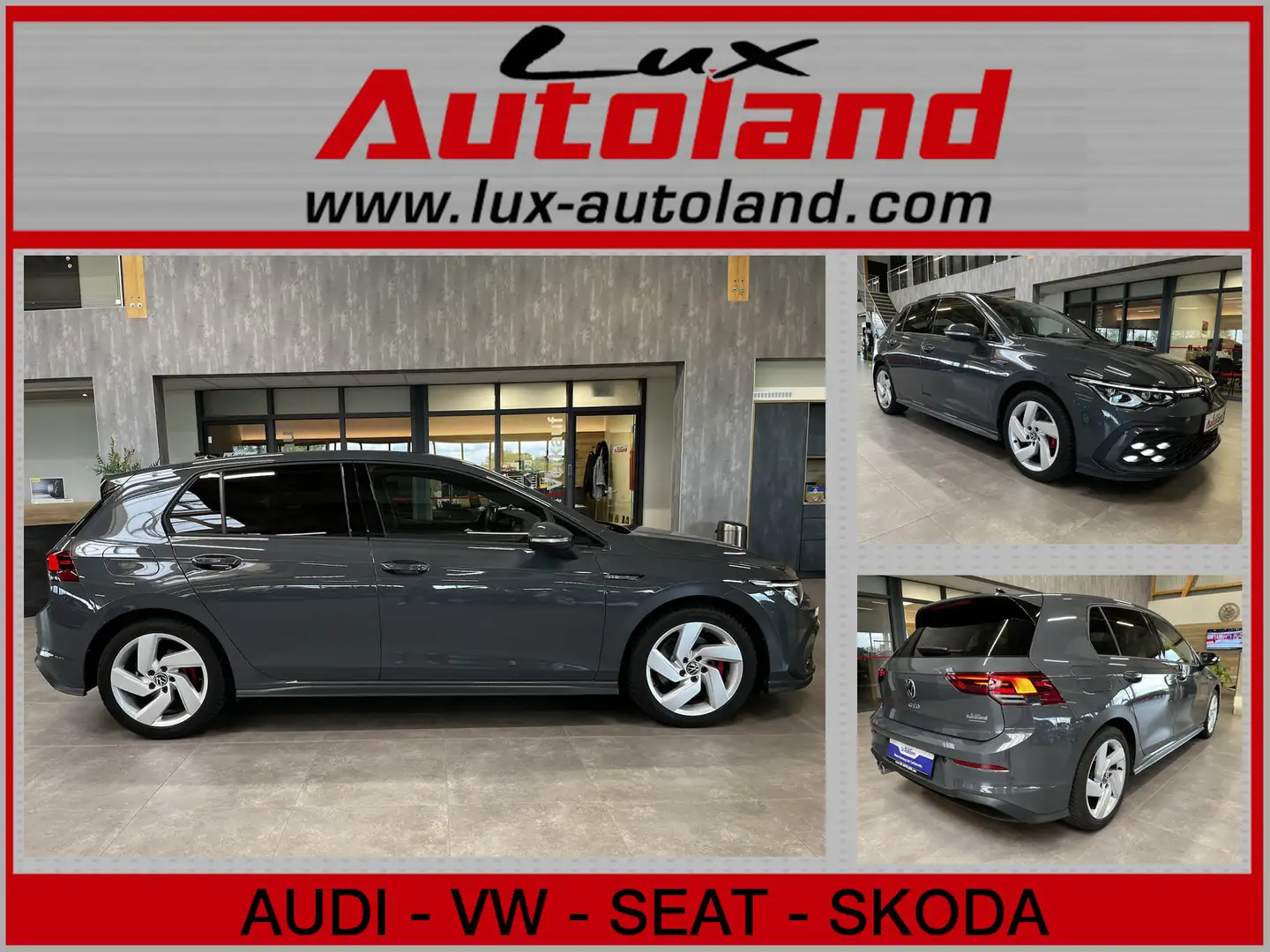 Volkswagen Golf GTD DSG ACC Navi SideAssist Gris - 1