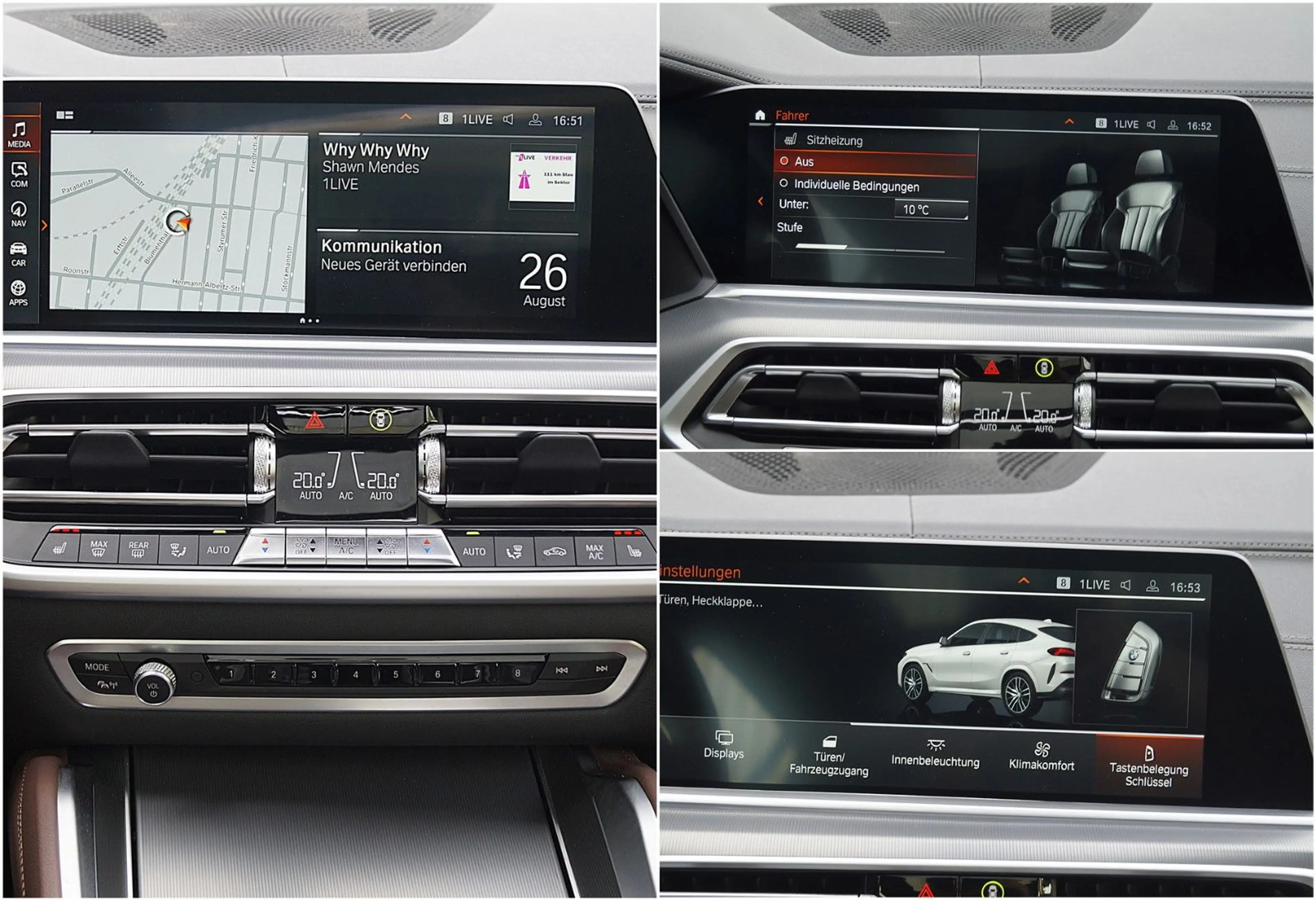 BMW X6 M *LEDER/BRAUN*PANORAMA*ACC*21" ZOLL* — photo 12