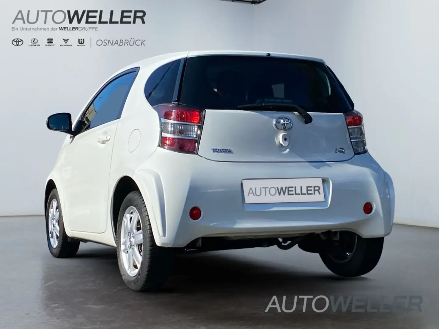 Toyota iQ VVT-i 1.0 *Klima*Alufelgen*Multi-Info-Display*4Sit Weiß - 2