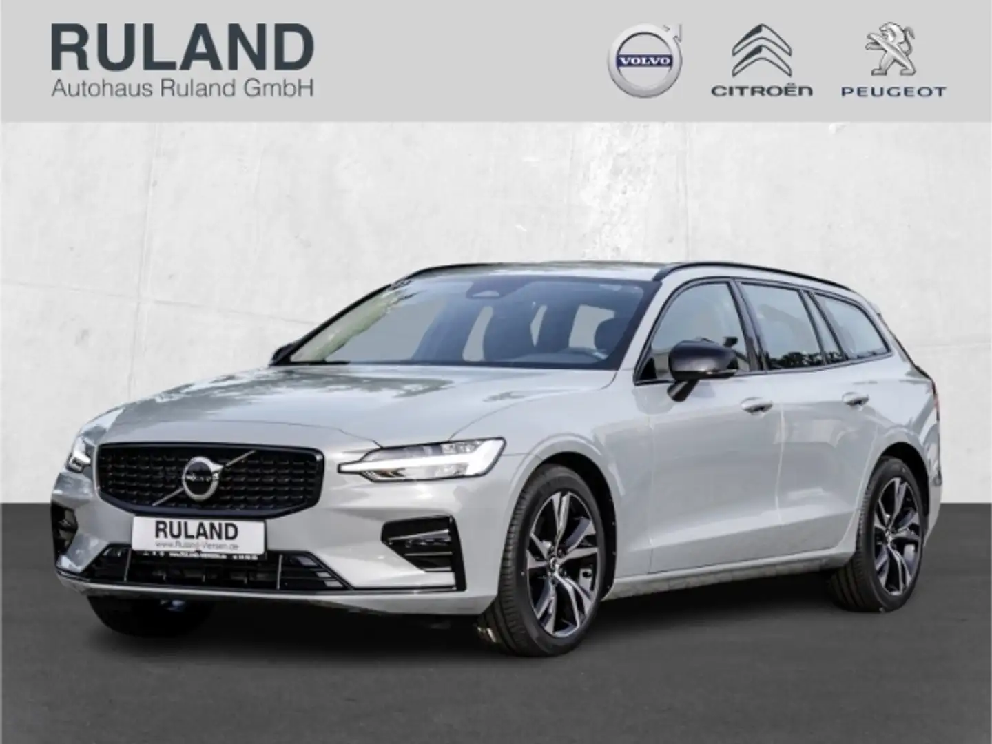 Volvo V60 Plus Dark B4 Benzin StandHZG Memory HarmanKardon d Gris - 1