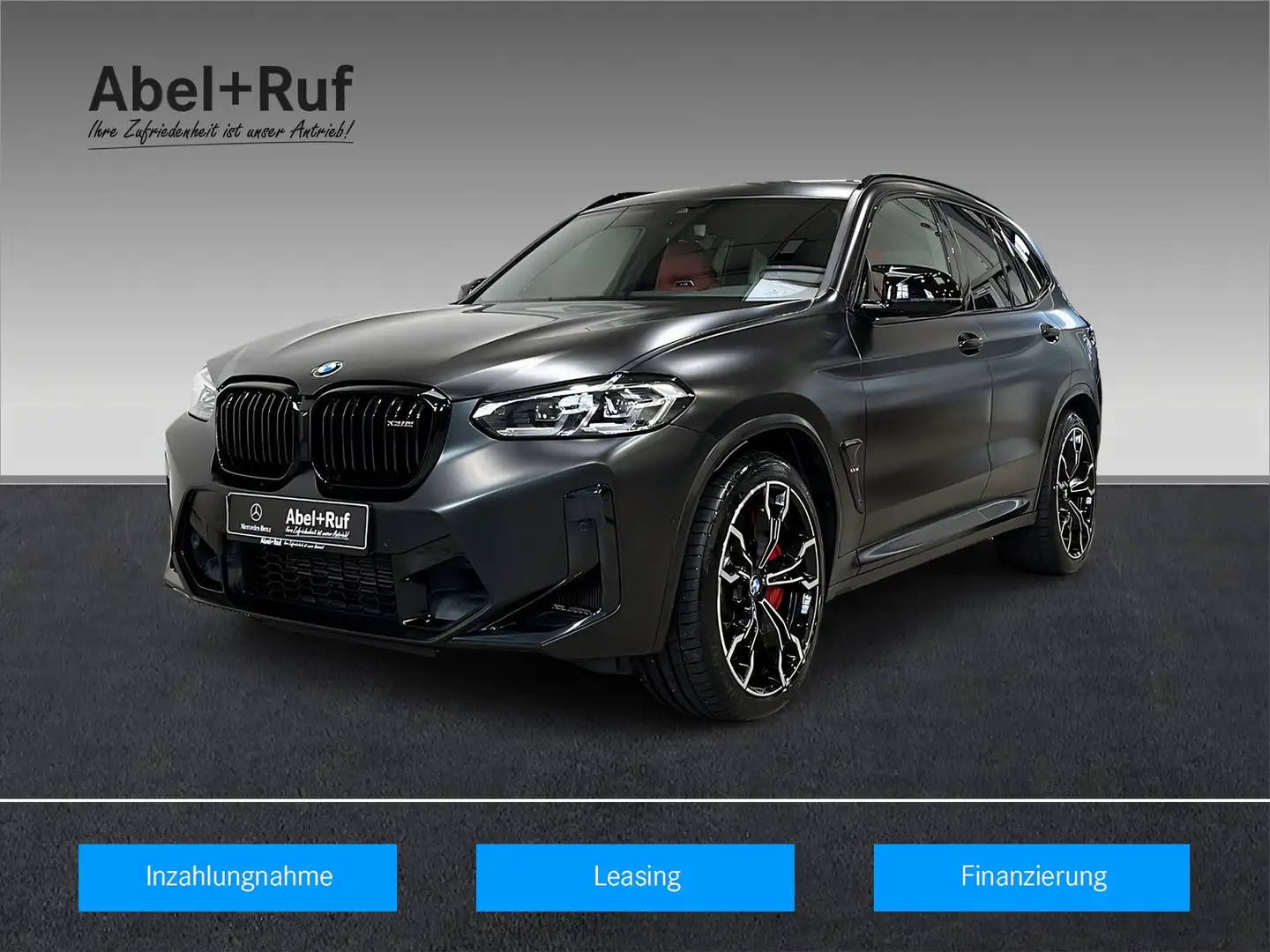 BMW X3 M xDrive Competition Shadow+Matt+Kam+Memo+AHK Schwarz - 1