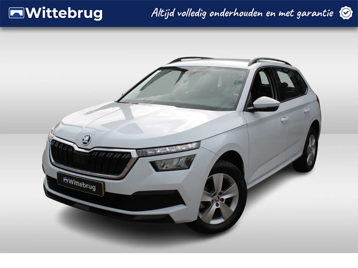 Skoda Kamiq 1.0 TSI 110pk Ambition / Dig. Cockpit / LED / LM 1 Wit - 1