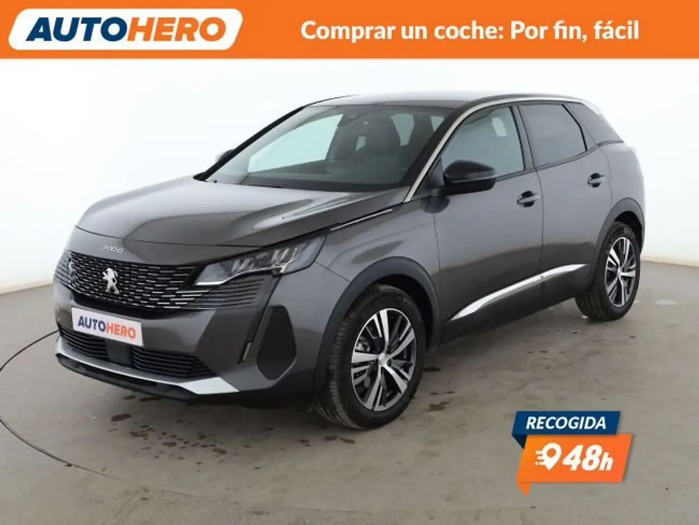 Peugeot 3008 1.2 Mild-Hybrid 136 Allure Pack Gris - 1