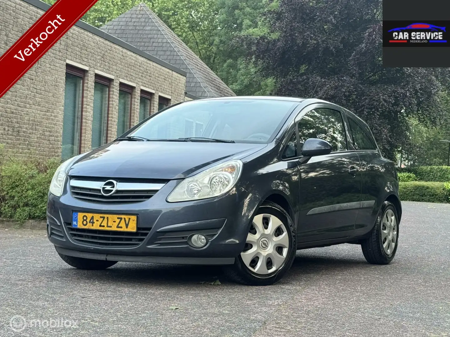Opel Corsa 1.2-16V Cosmo NAP/APK/AC/DO 166DKM Grijs - 1