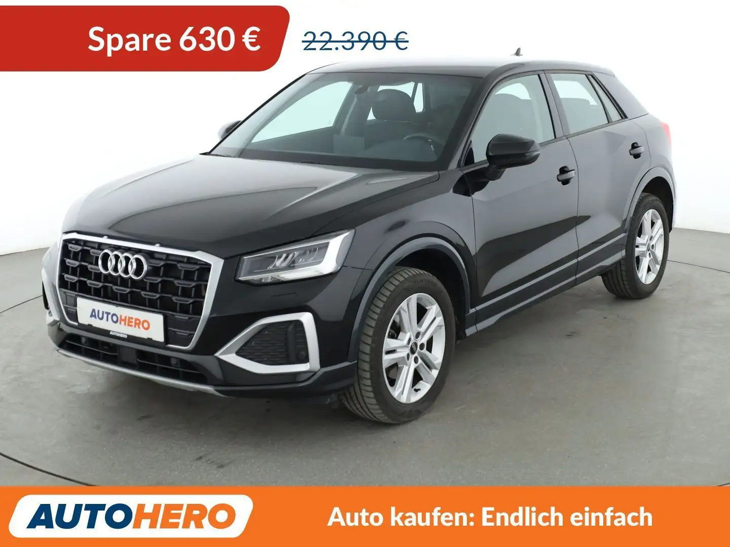 Audi Q2 30 TFSI advanced *TEMPO*PDC*SHZ*ALU*KLIMA* Schwarz - 1