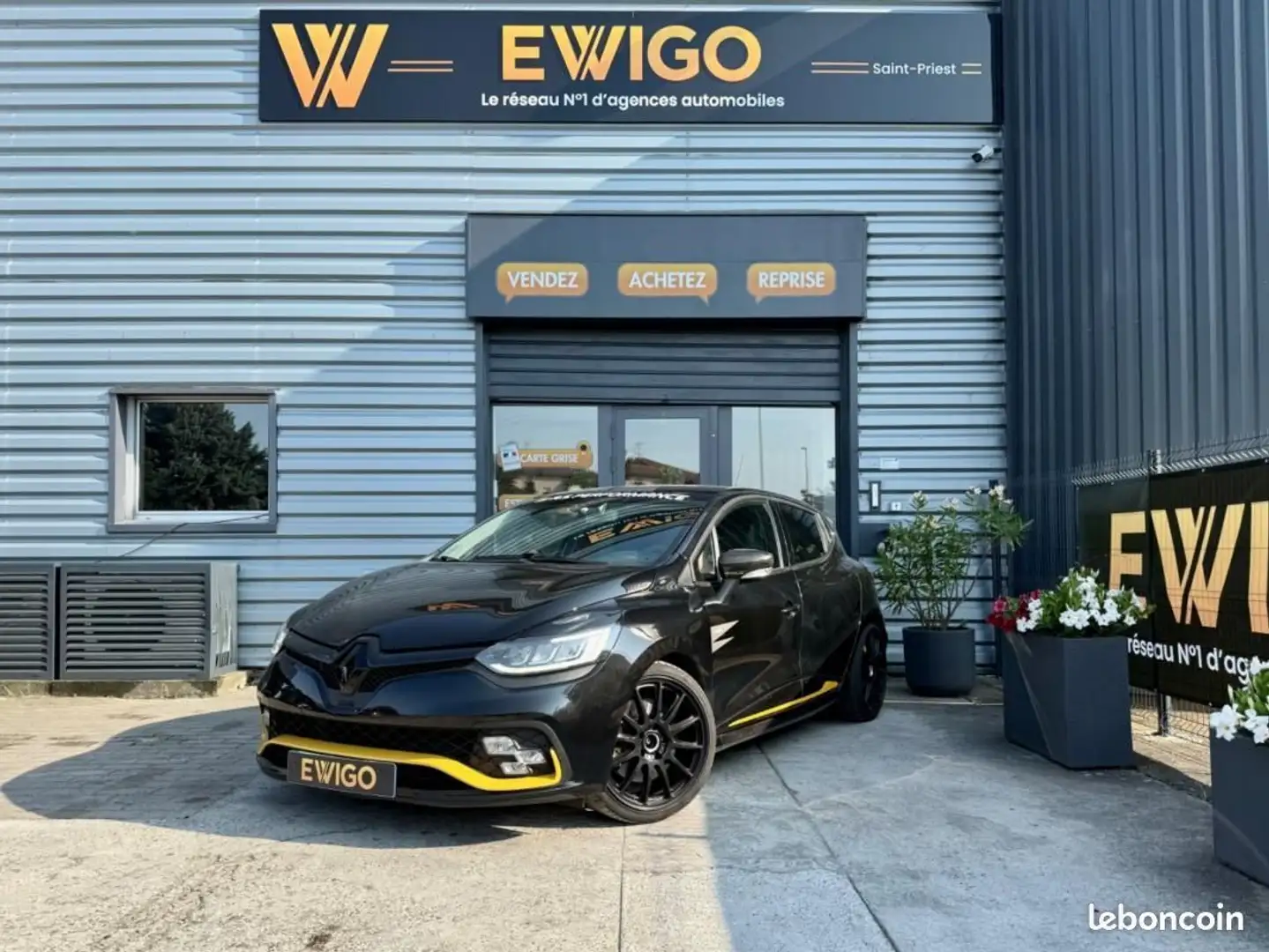 Renault Clio IV RS18 1.6 220ch EDC6 n°30 Monitor AKRAPOVIC Noir - 1