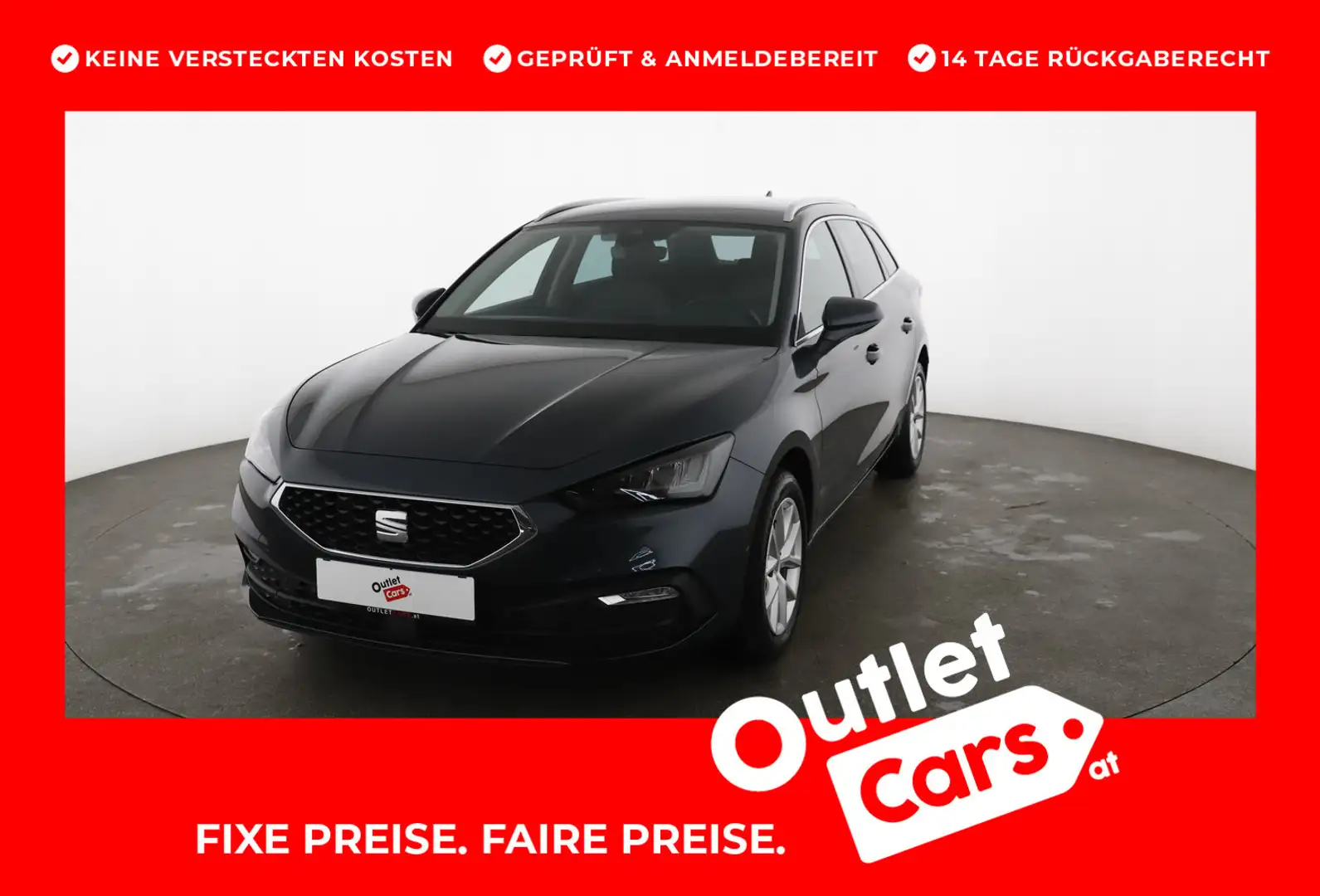 SEAT Leon Style 2.0 TDI DSG Grau - 1