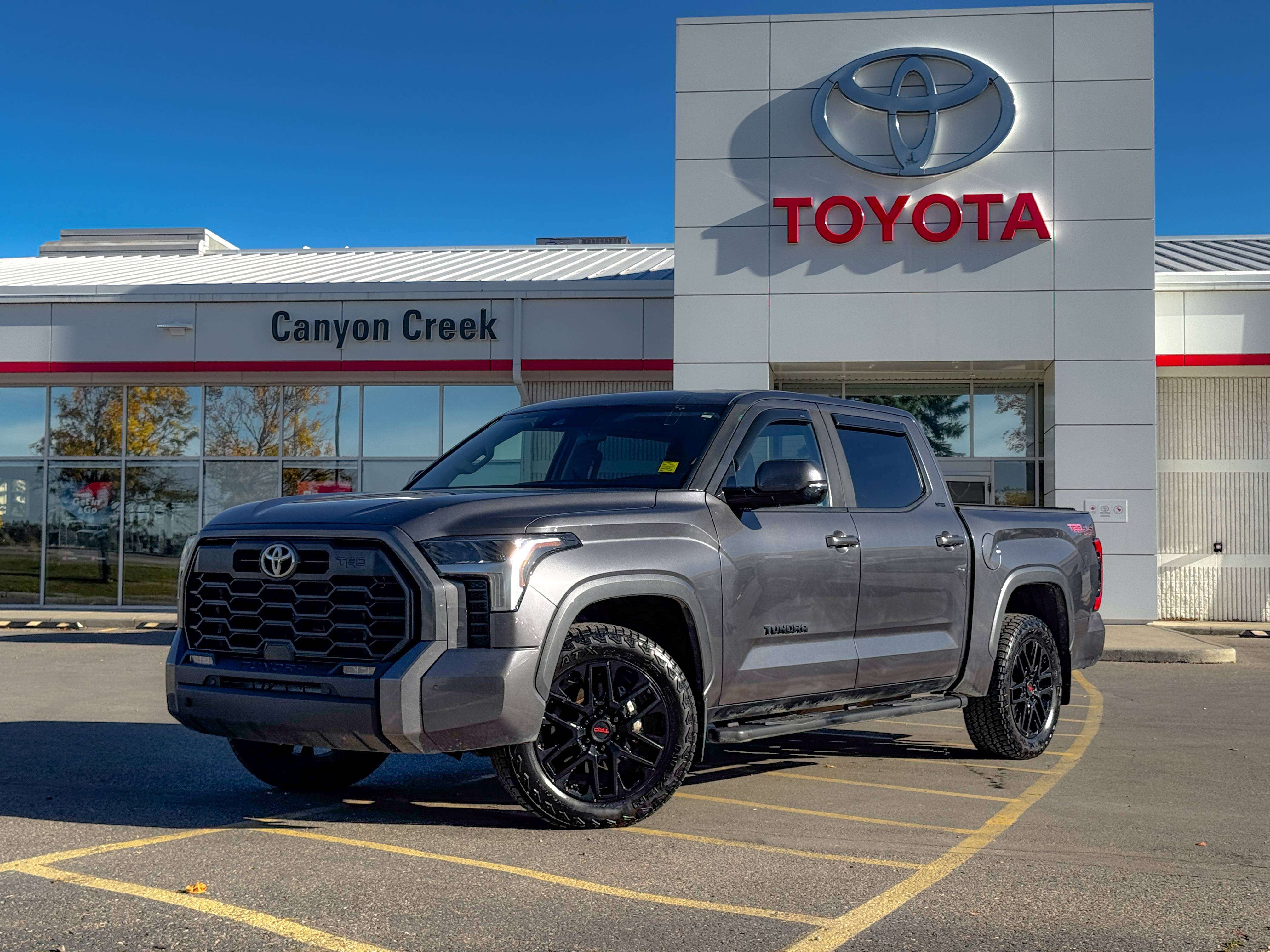 Gray 2024 Toyota Tundra Pickup Truck Four-Wheel Drive Automatic