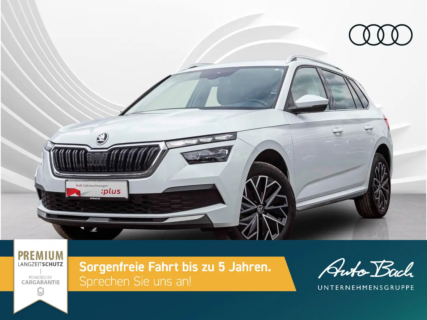 Skoda Kamiq Style 1.5TSI LED AHK EPH Climatronic Blanc - 2