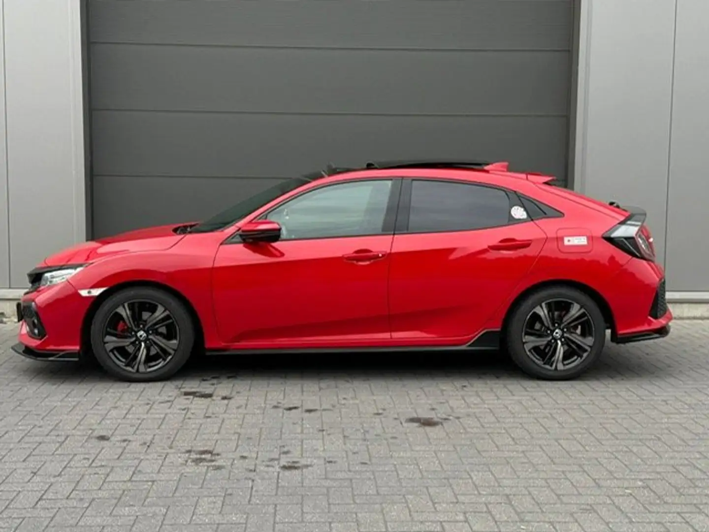 Honda Civic pano dak/camera/adaptieve cruise controle/182pk Rouge - 2