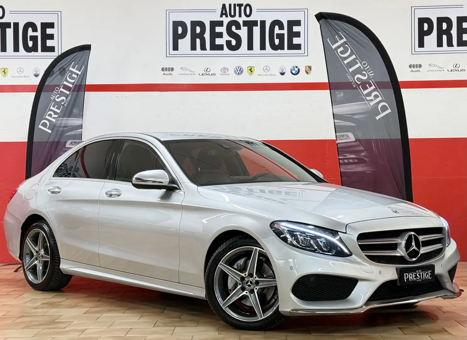Mercedes-Benz C 220 C 220 d Premium-AMG 4matic auto Argento - 1