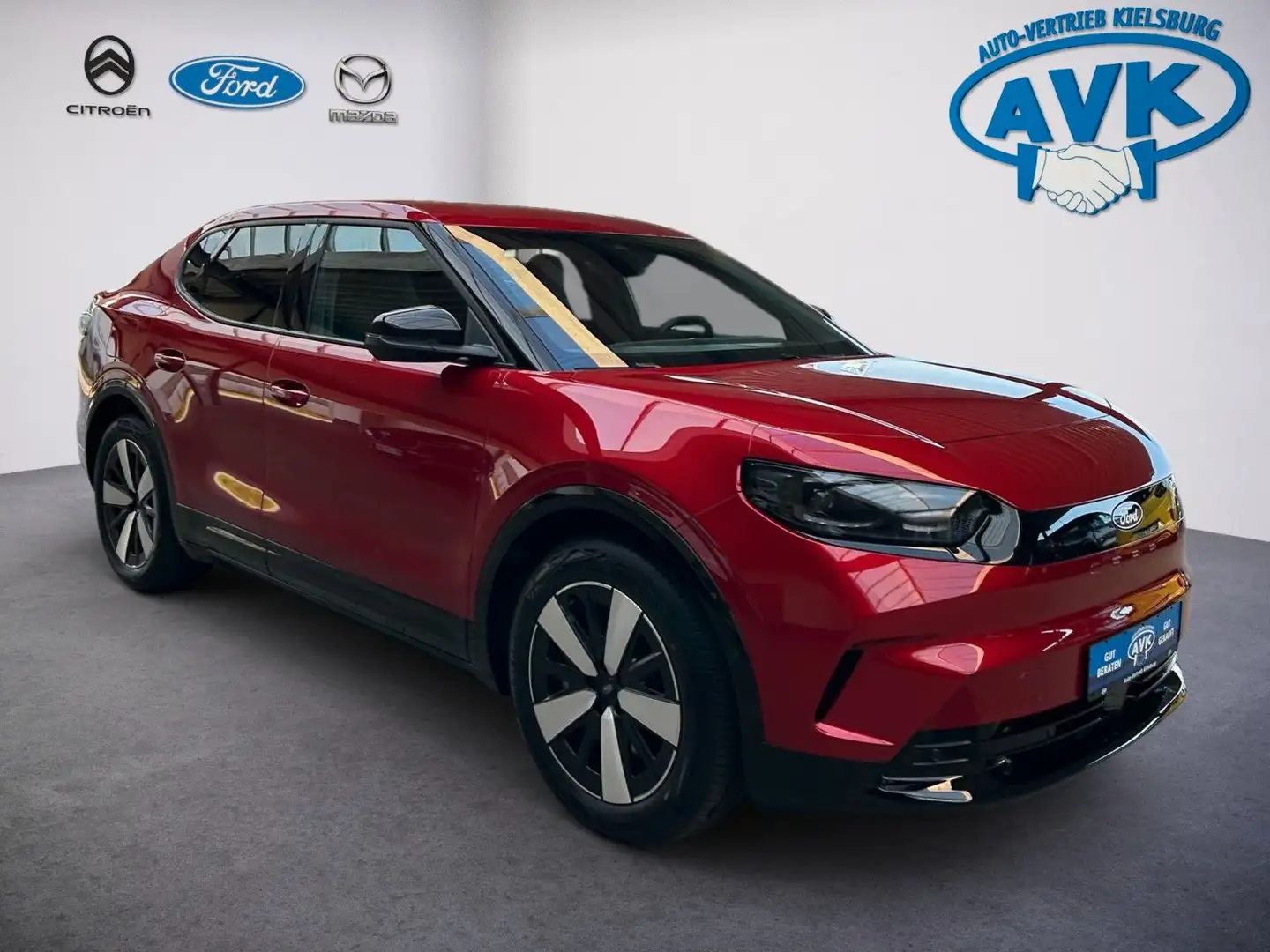 Ford Capri RWD mit AHK, Navi, Apple Carplay Rot - 1