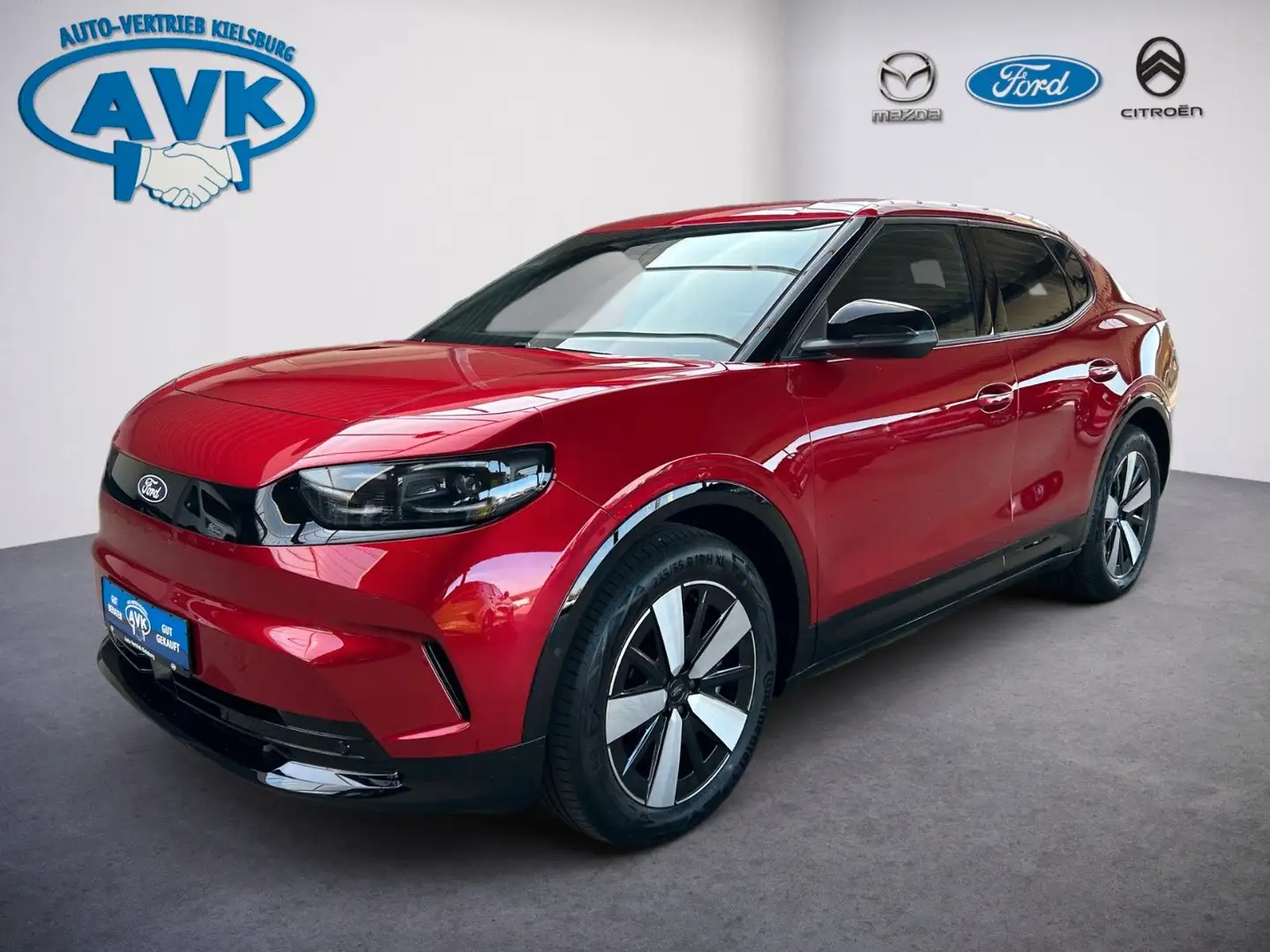 Ford Capri RWD mit AHK, Navi, Apple Carplay Rot - 2