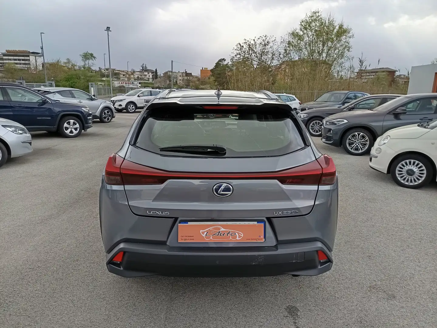 Lexus UX 250h 2.0 BUSINESS 2WD CVT MY20 Šedá - 2