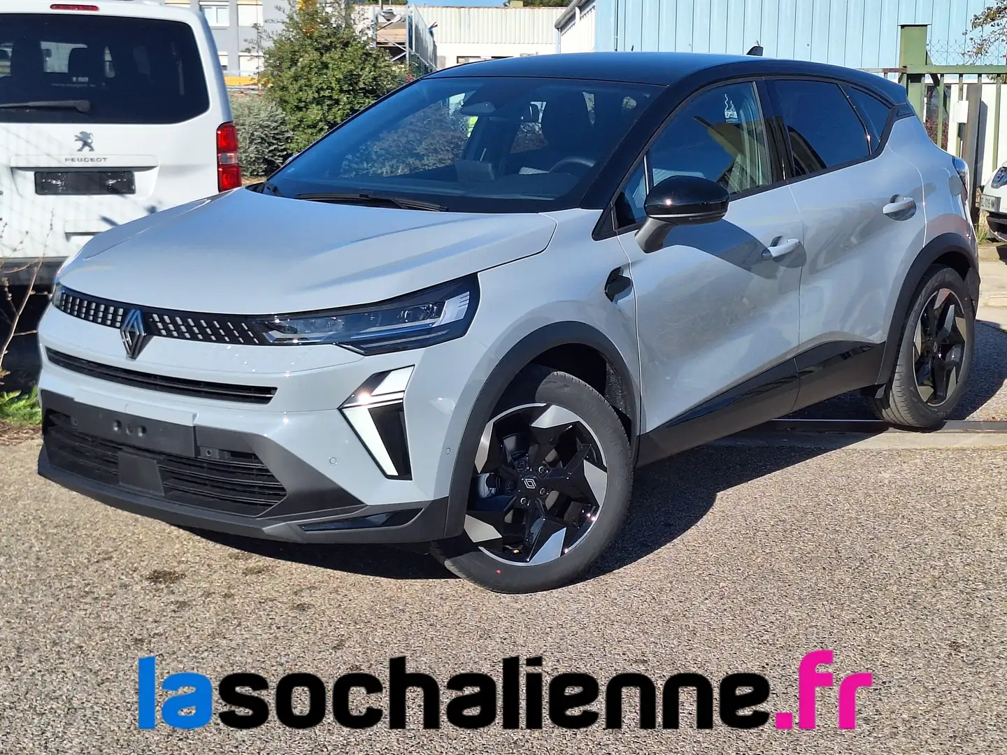 Renault Captur mild hybrid 160 EDC Techno Gris - 1
