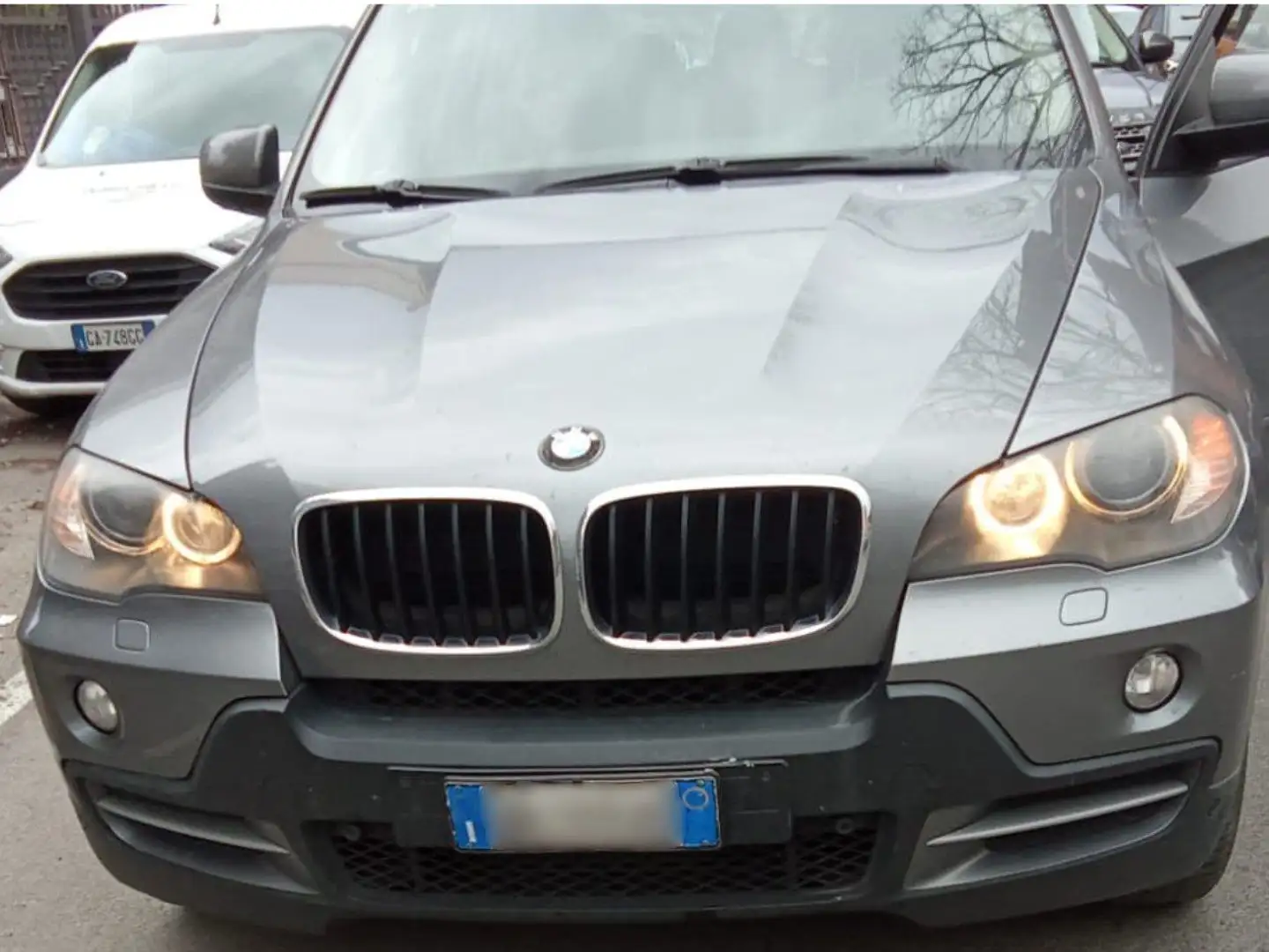 BMW X5 X5 xdrive30d (3.0d) Futura auto Grigio - 2